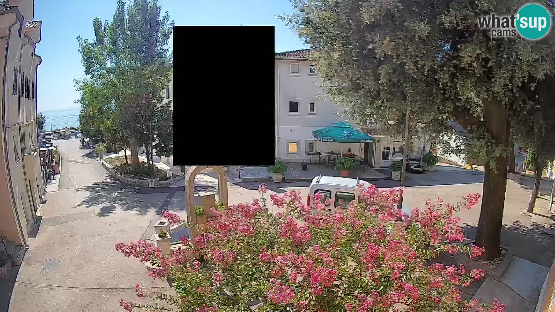 Webcam Mošćenička Draga Zentrum – Liveblick auf das Ortszentrum