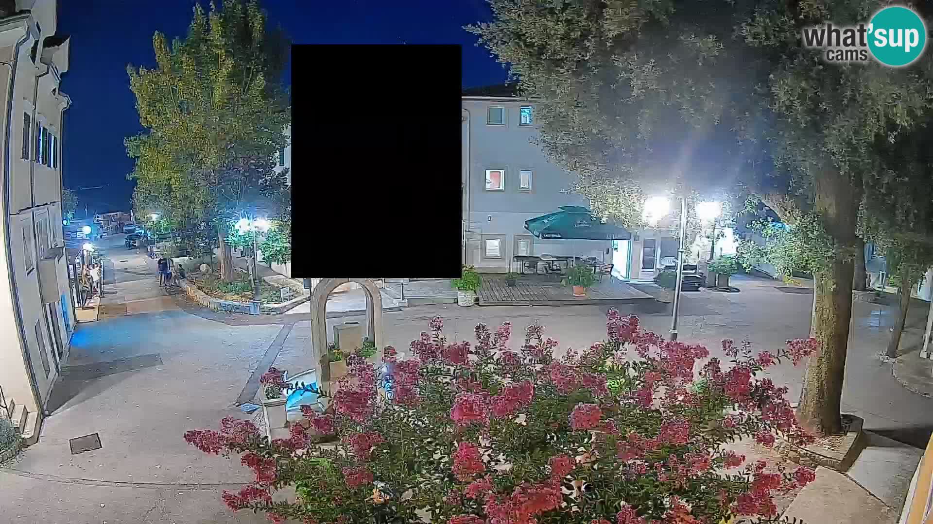 Webcam Centre de Mošćenička Draga – Vue en direct du centre-ville