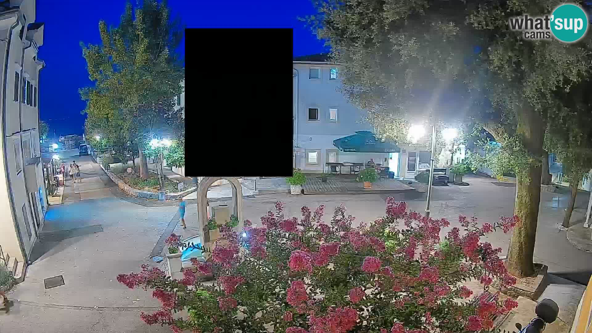 Webcam Mošćenička Draga Zentrum – Liveblick auf das Ortszentrum
