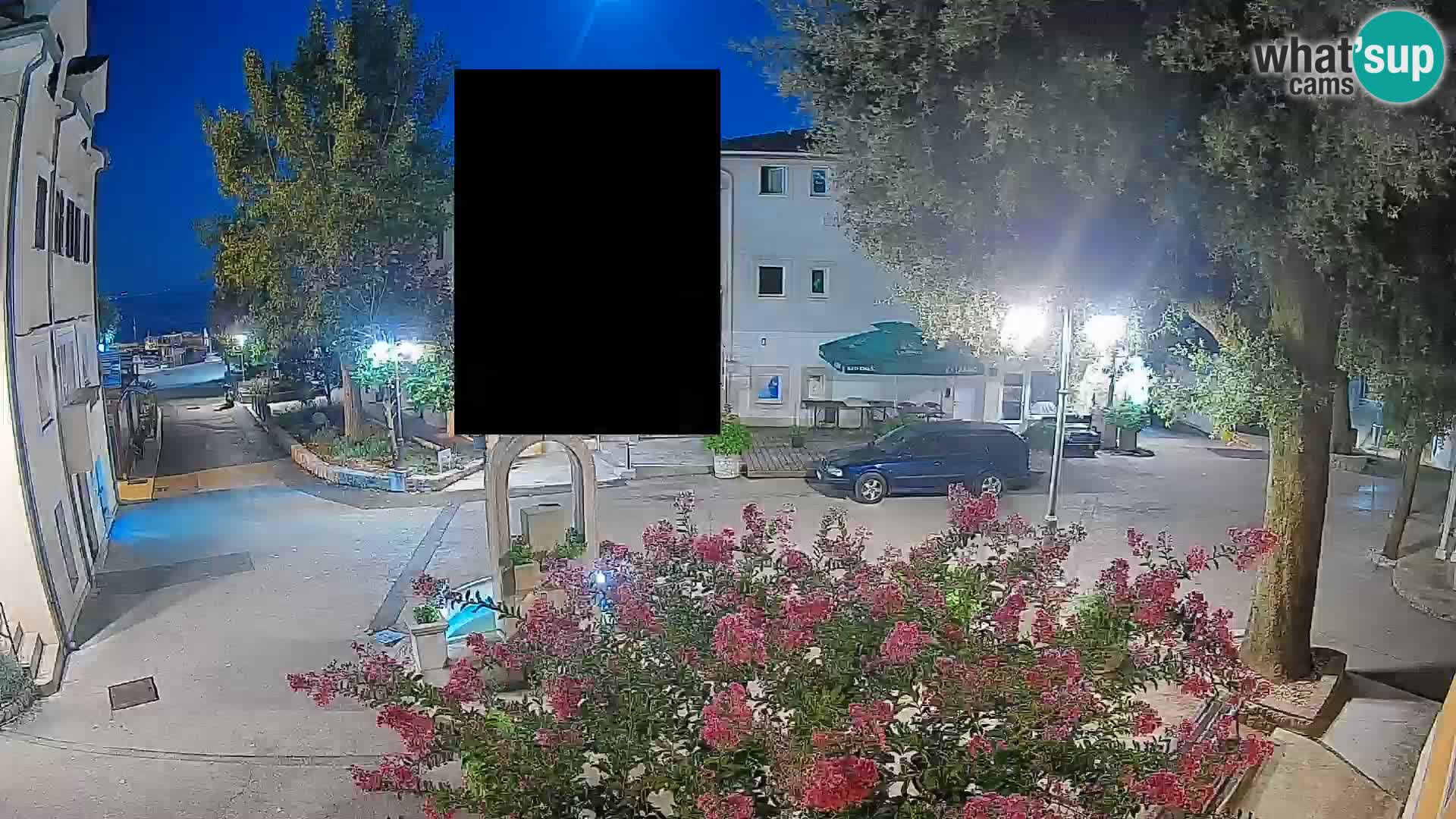 Webcam Mošćenička Draga Center – Live View of the Town Center