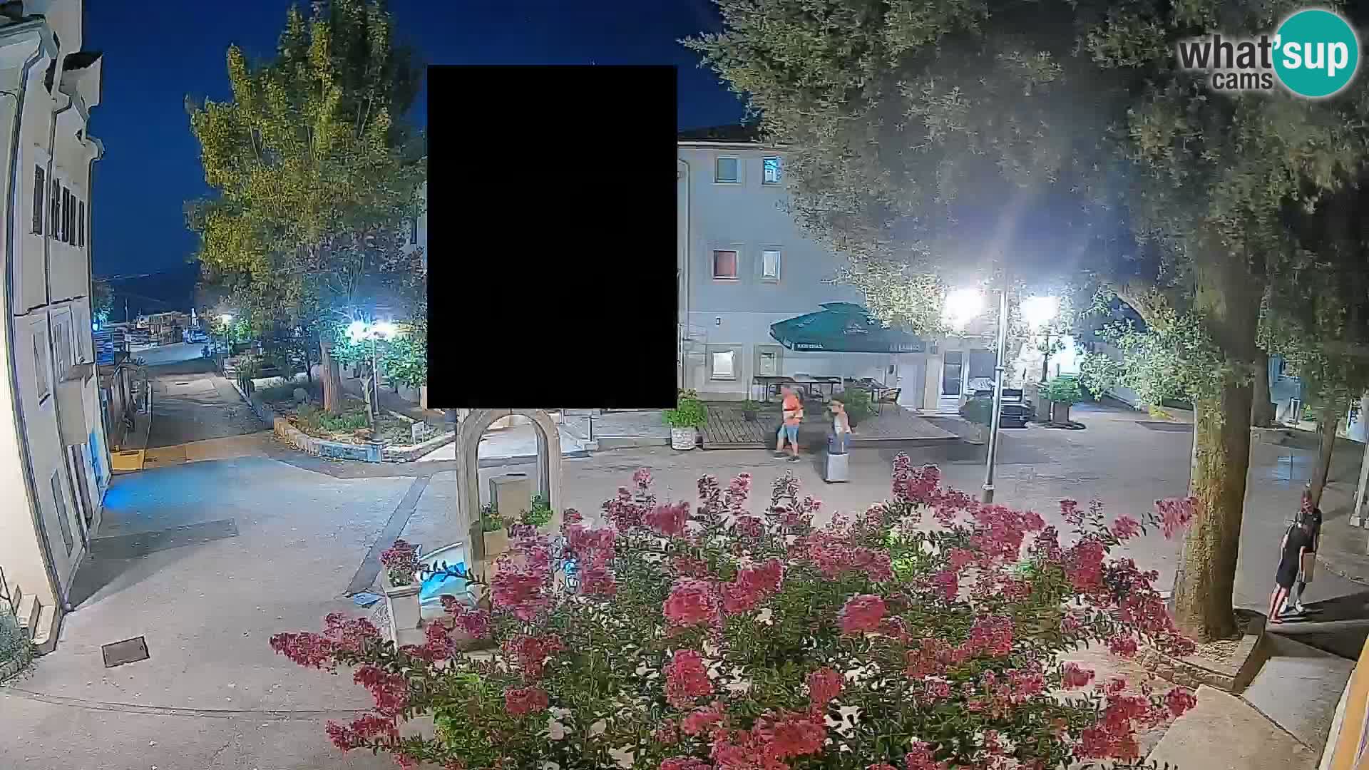 Webcam Centre de Mošćenička Draga – Vue en direct du centre-ville