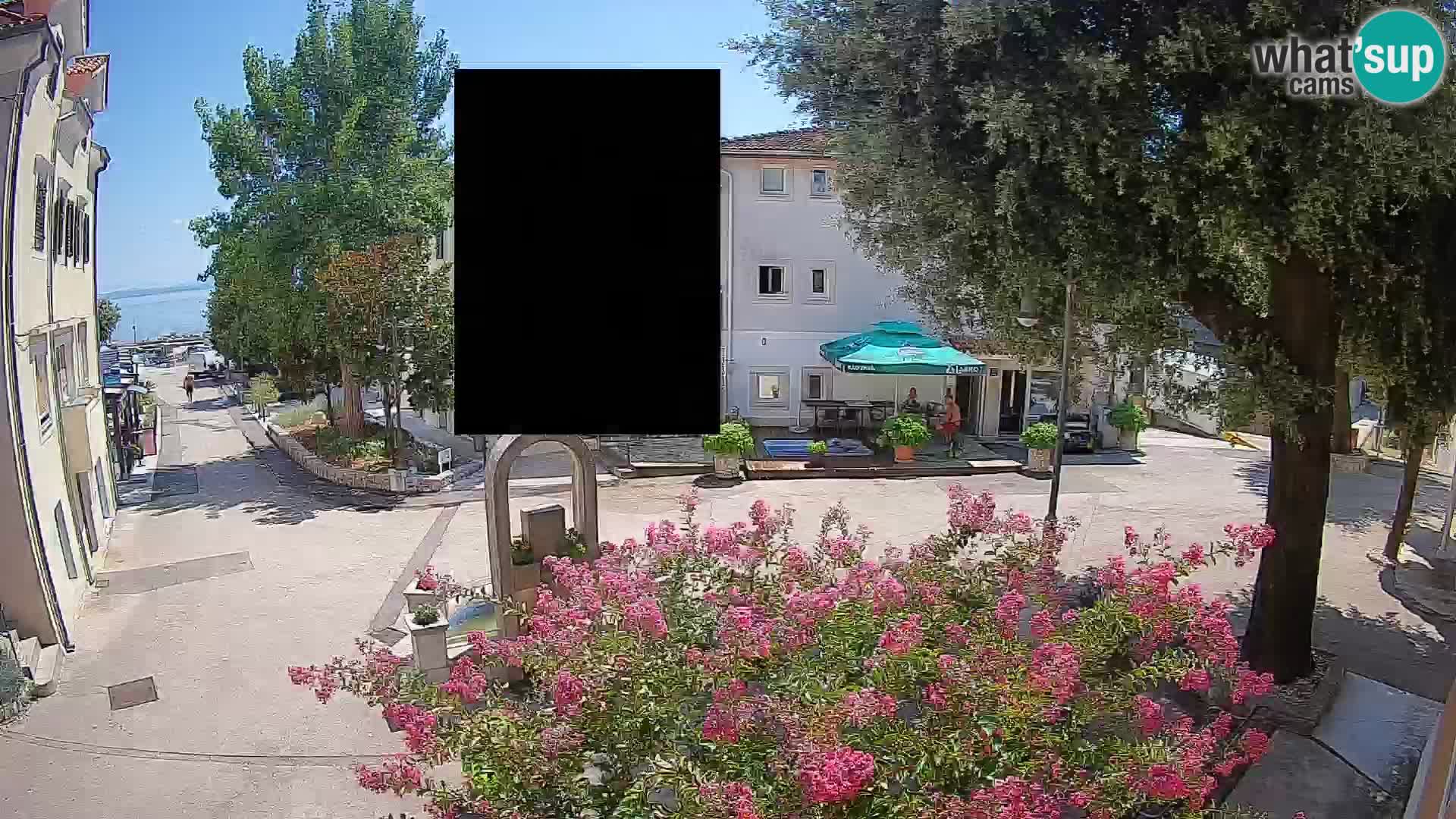 Webcam Mošćenička Draga Zentrum – Liveblick auf das Ortszentrum