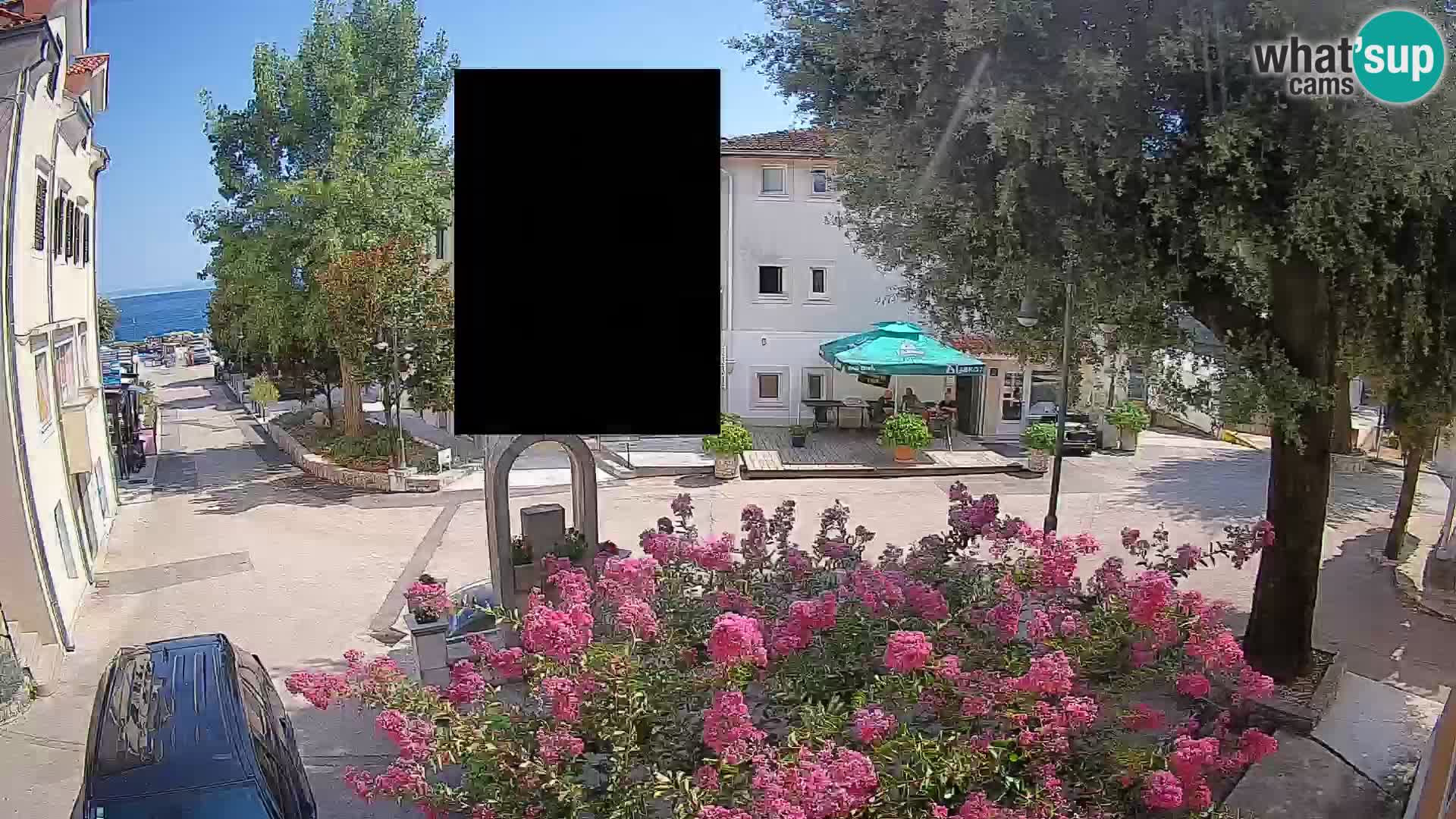 Webcam Mošćenička Draga Zentrum – Liveblick auf das Ortszentrum