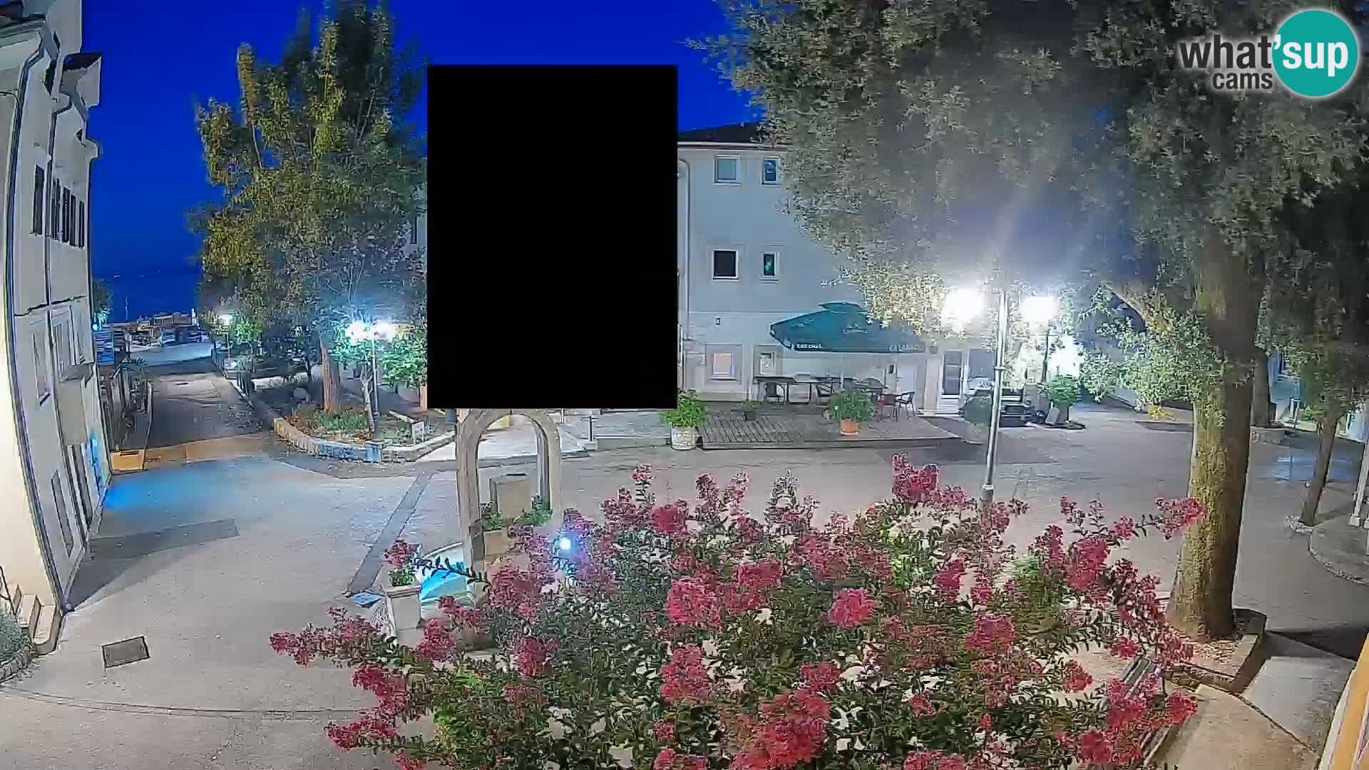 Spletna kamera center Mošćeniška Draga – Pogled v živo