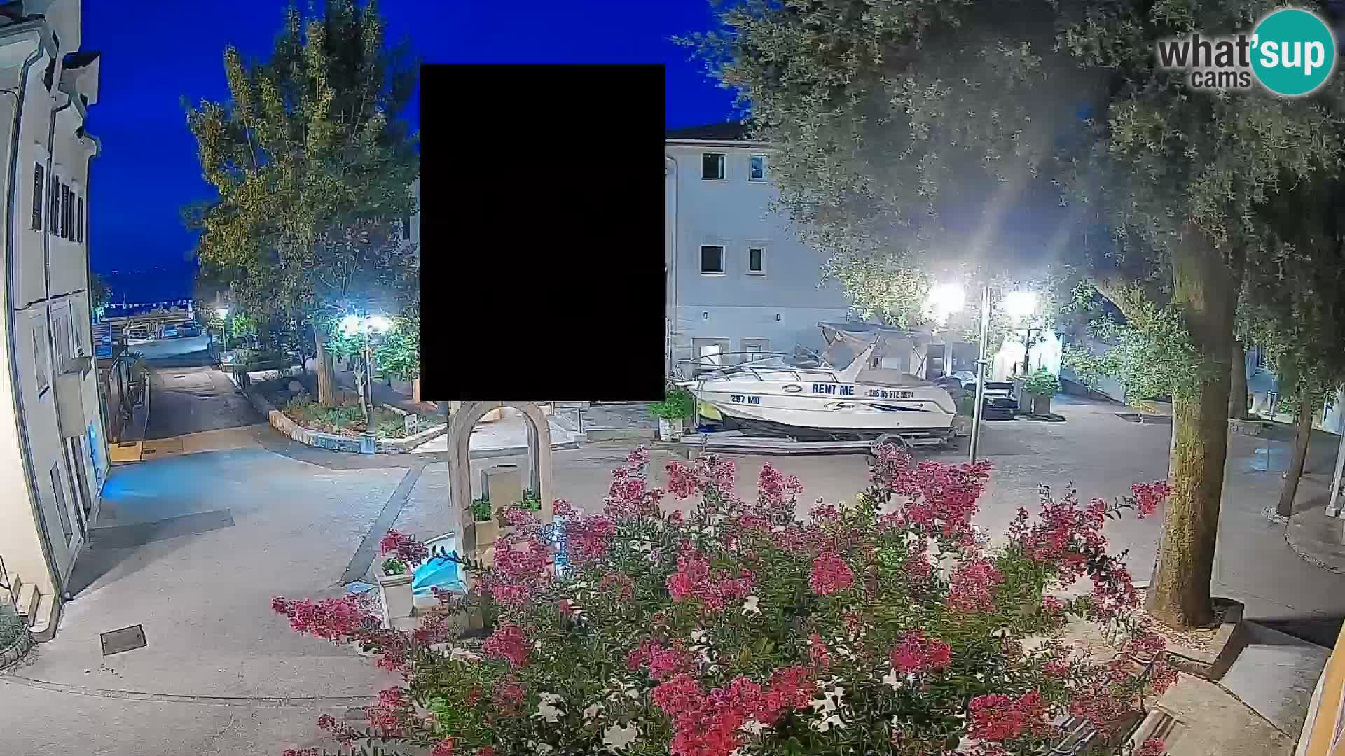 Webcam Mošćenička Draga Zentrum – Liveblick auf das Ortszentrum