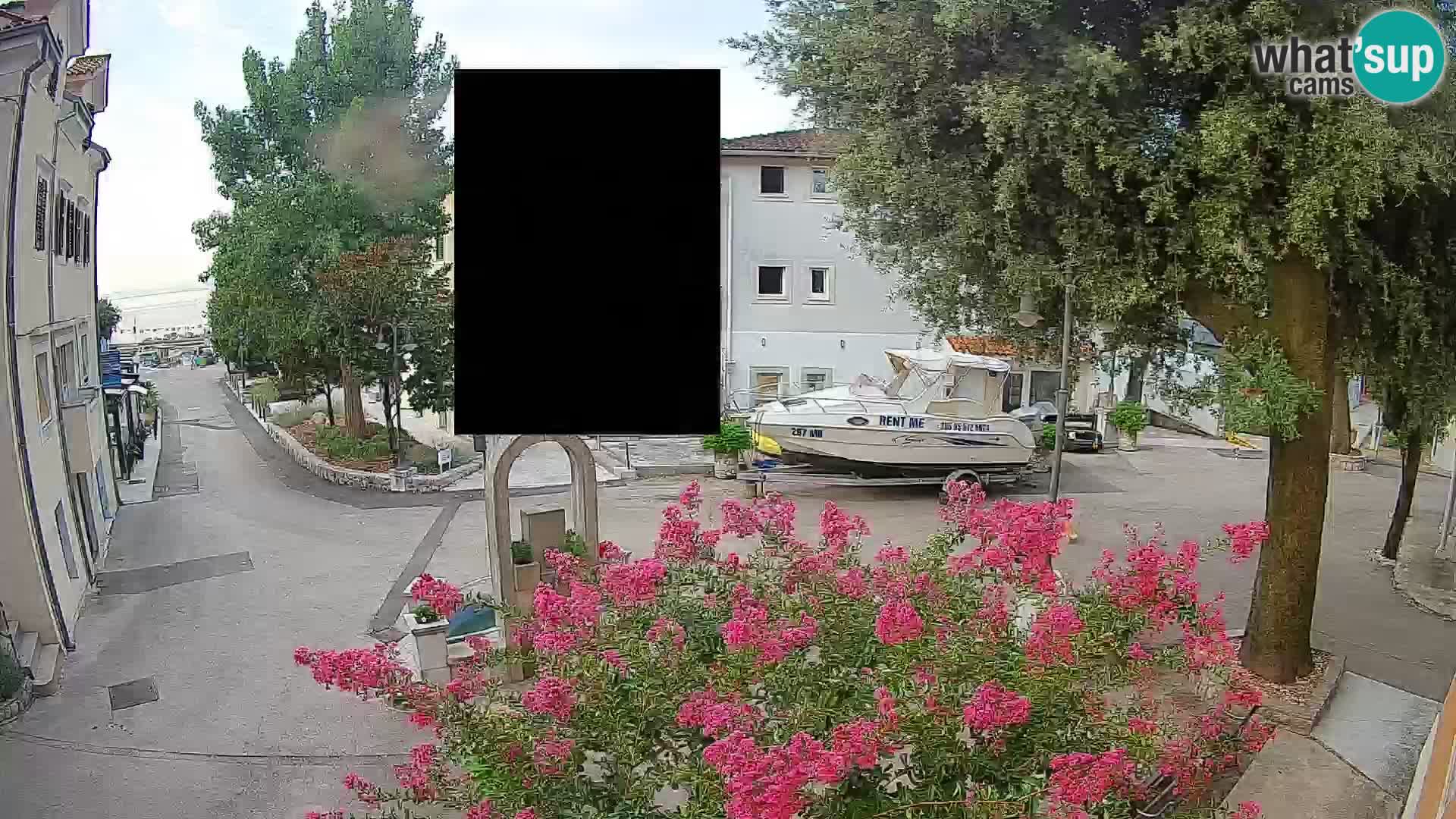 Webcam Mošćenička Draga Zentrum – Liveblick auf das Ortszentrum