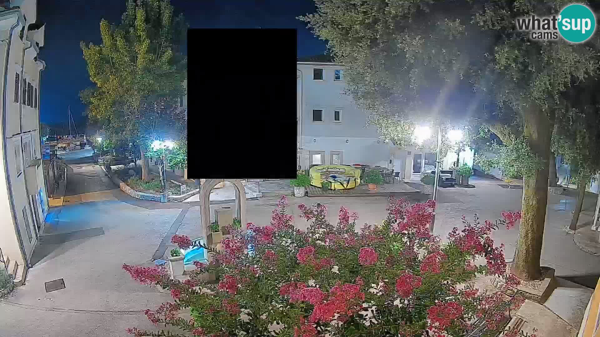 Webcam Centro Draga di Moschiena – Vista live sul centro