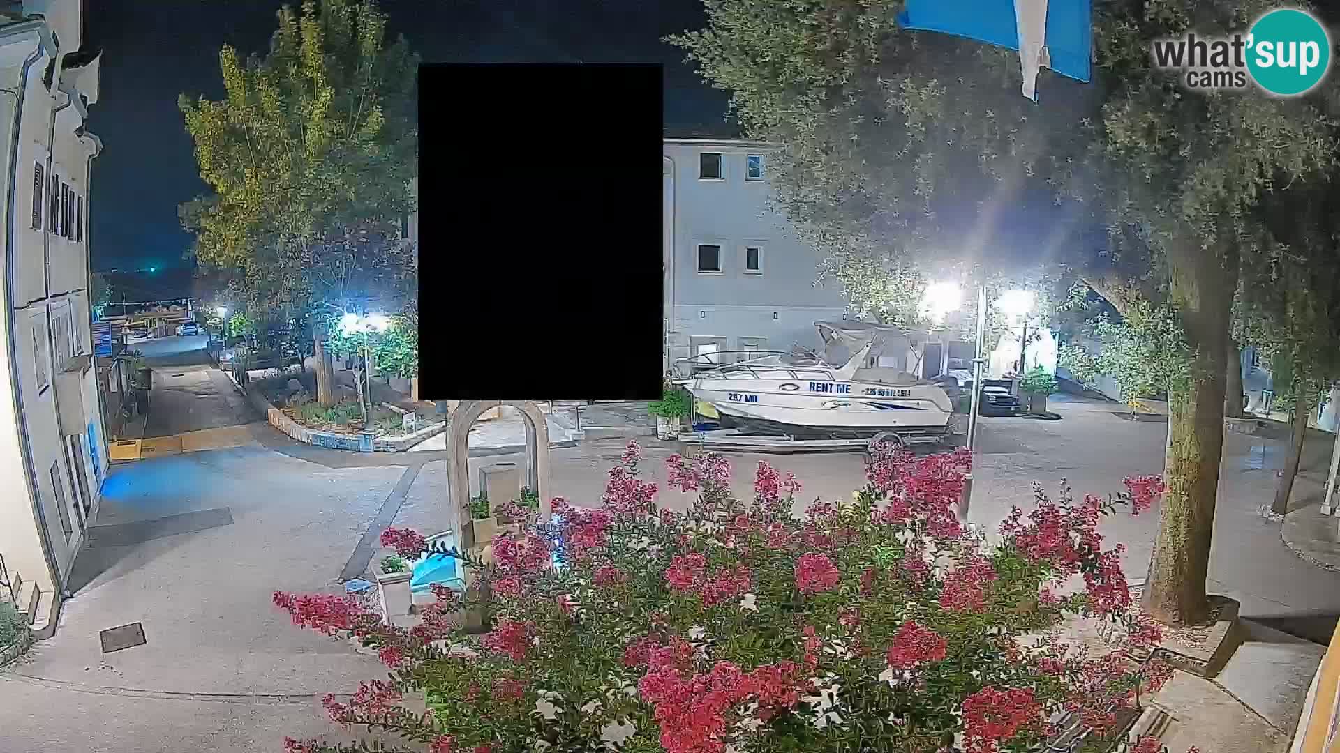 Webcam Centro Draga di Moschiena – Vista live sul centro