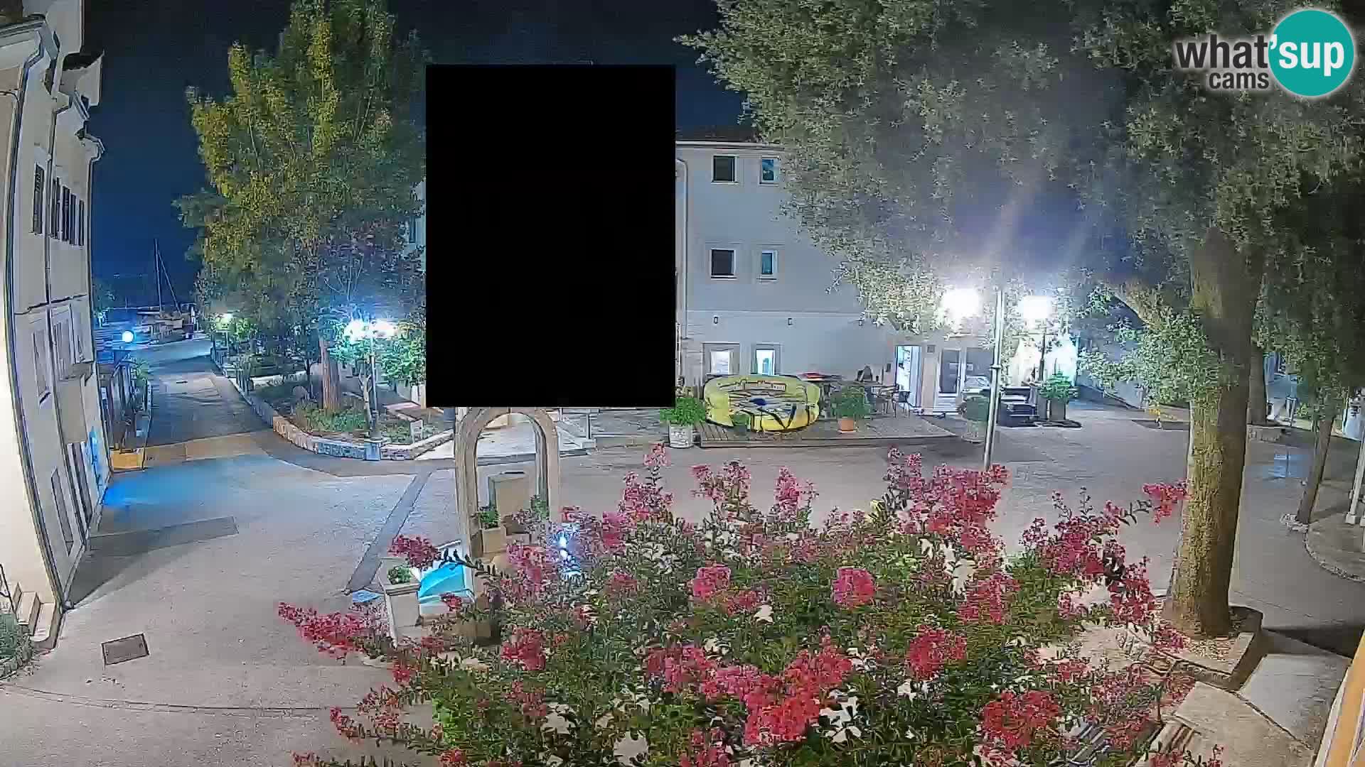 Webcam Mošćenička Draga Center – Live View of the Town Center