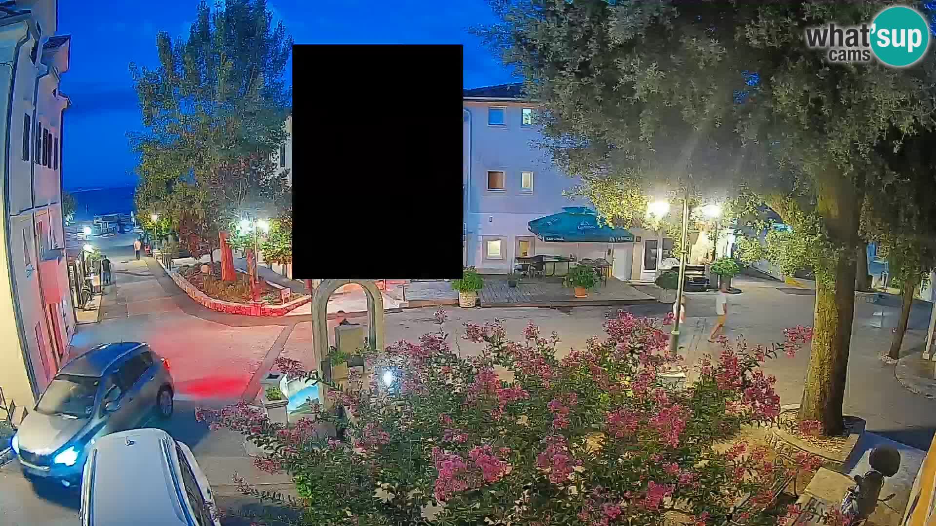 Webcam Mošćenička Draga Zentrum – Liveblick auf das Ortszentrum