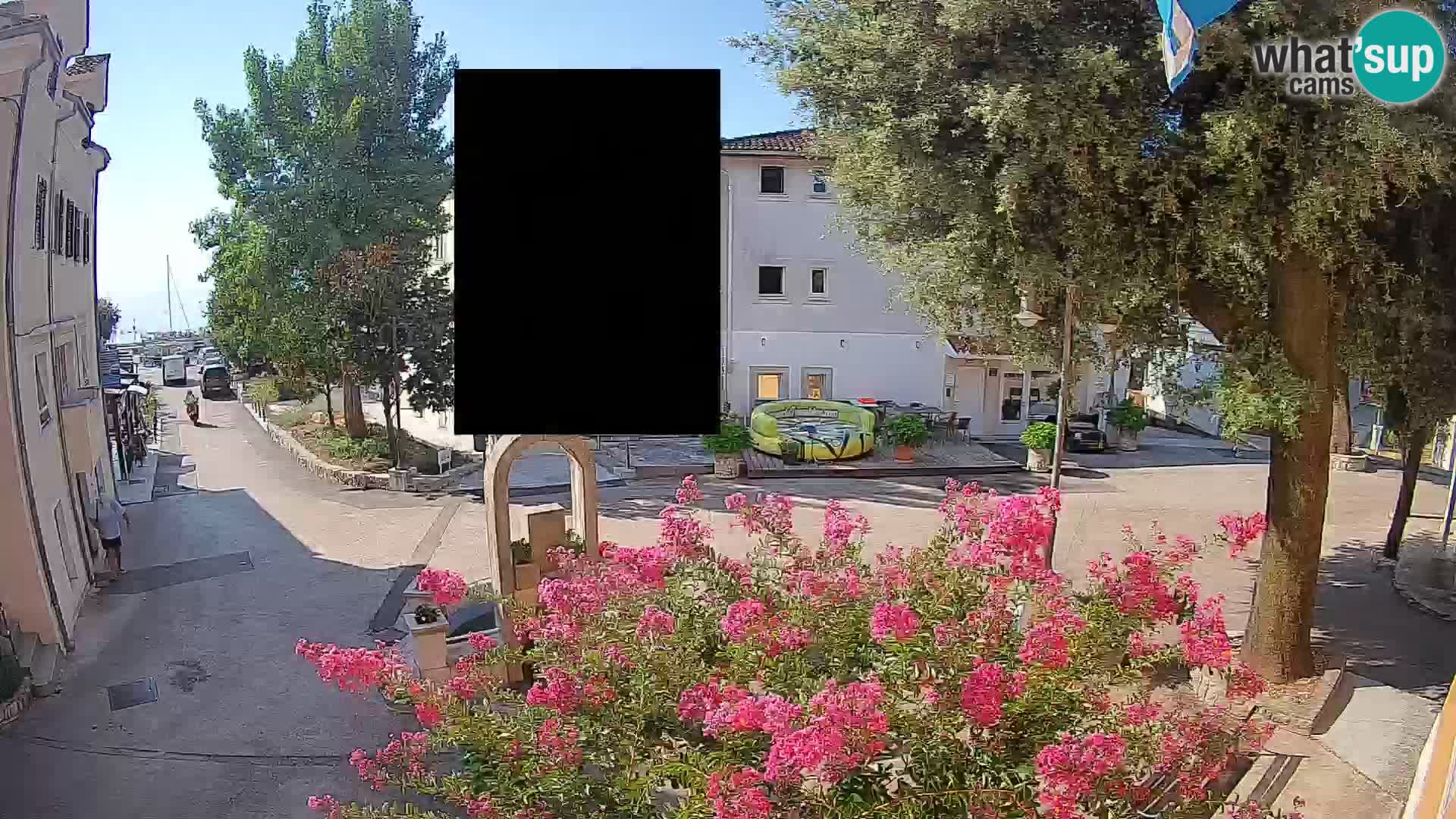 Web kamera centar Mošćeničke Drage – Pogled uživo