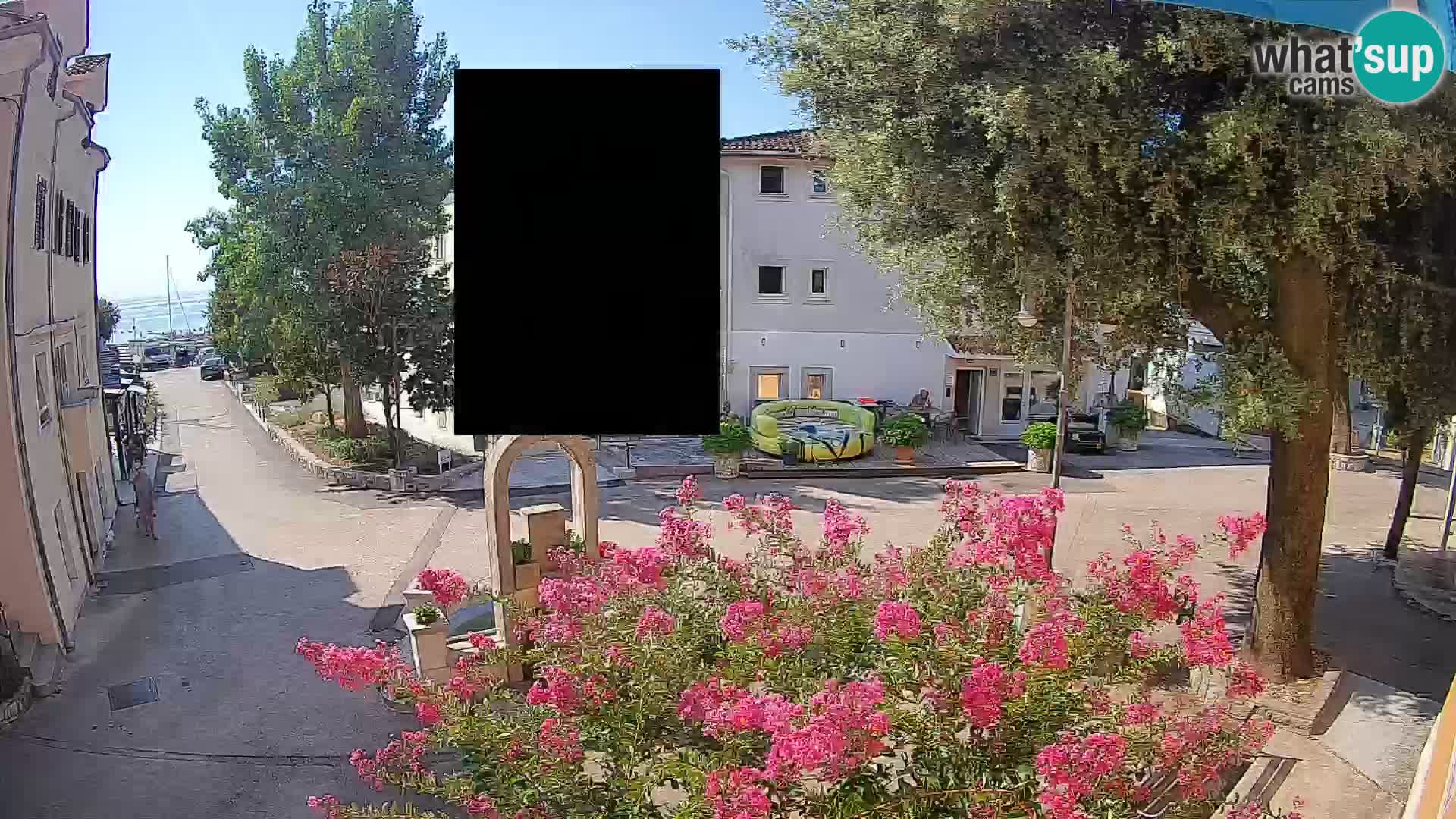 Web kamera centar Mošćeničke Drage – Pogled uživo