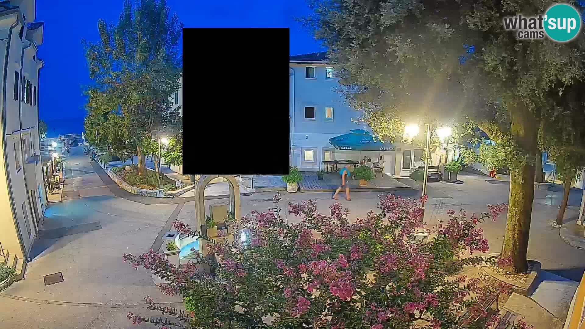 Webcam Mošćenička Draga Zentrum – Liveblick auf das Ortszentrum
