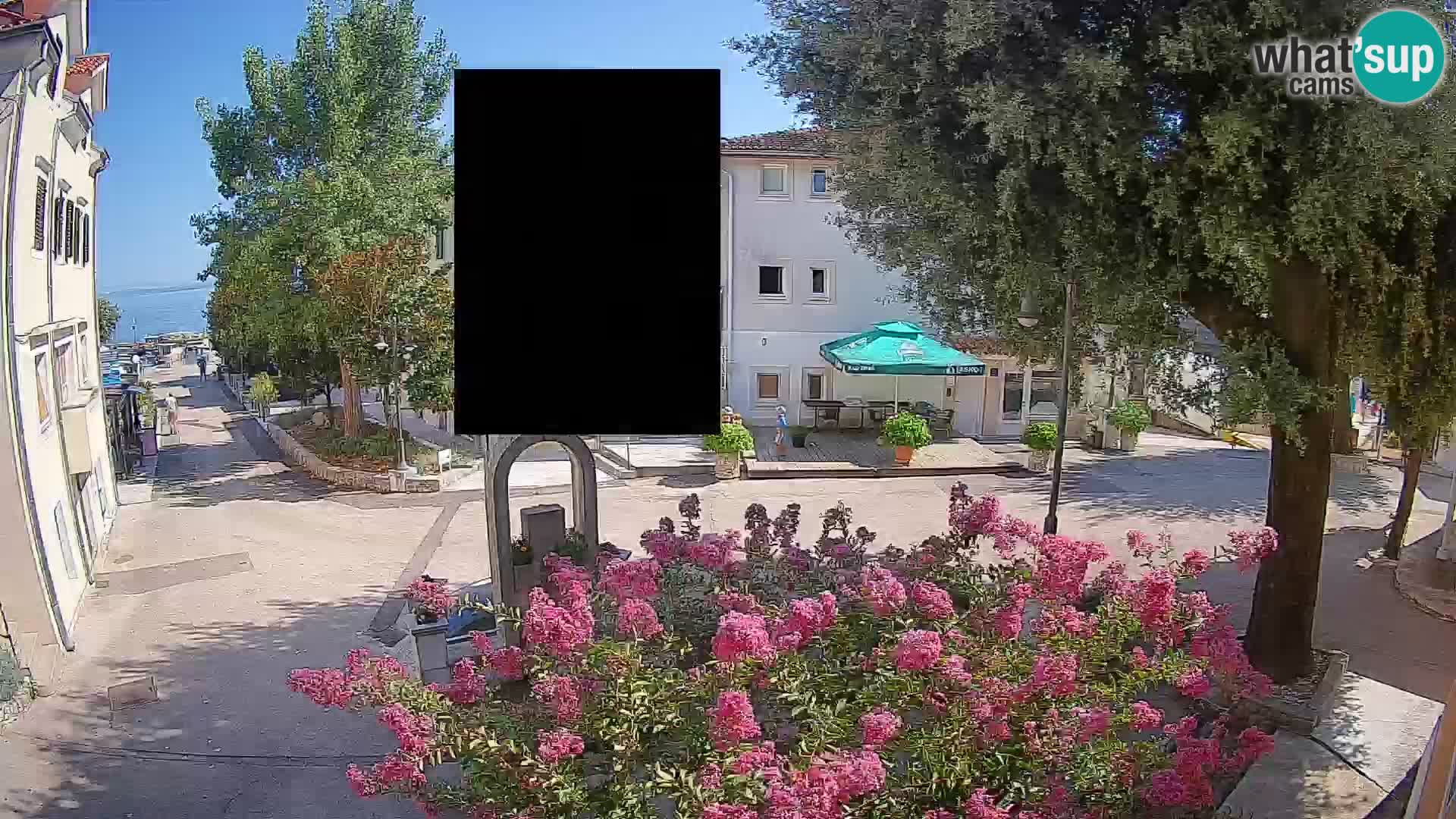 Spletna kamera center Mošćeniška Draga – Pogled v živo