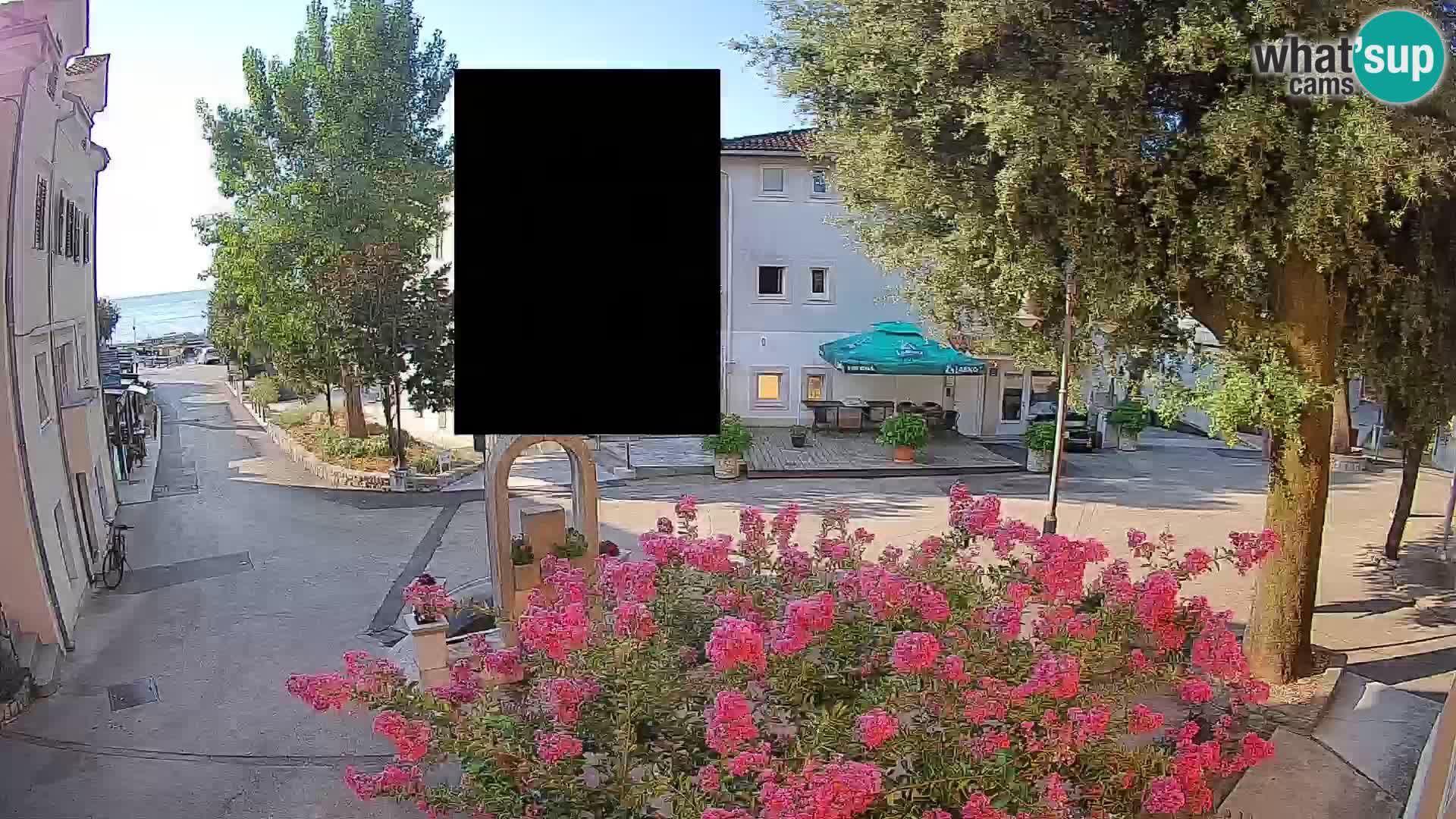 Spletna kamera center Mošćeniška Draga – Pogled v živo