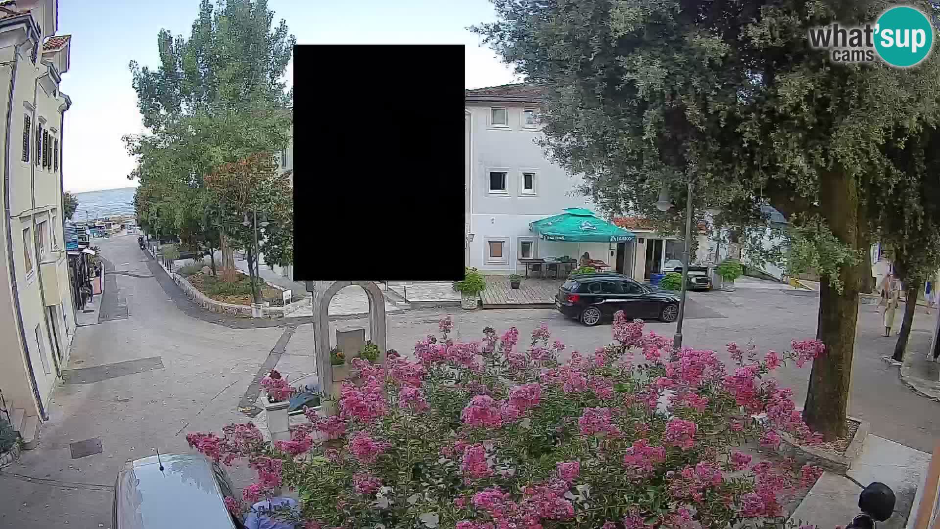 Webcam Mošćenička Draga Zentrum – Liveblick auf das Ortszentrum