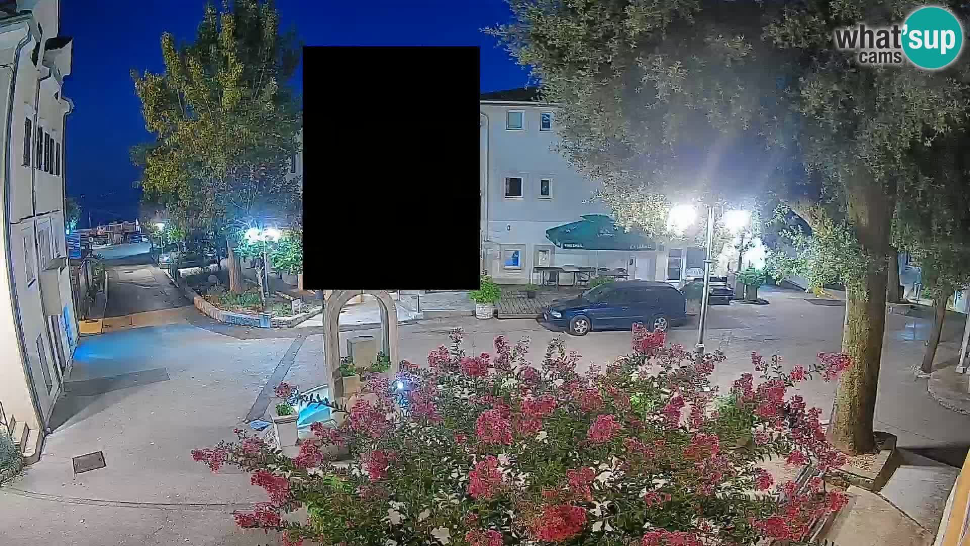 Webcam Mošćenička Draga Center – Live View of the Town Center
