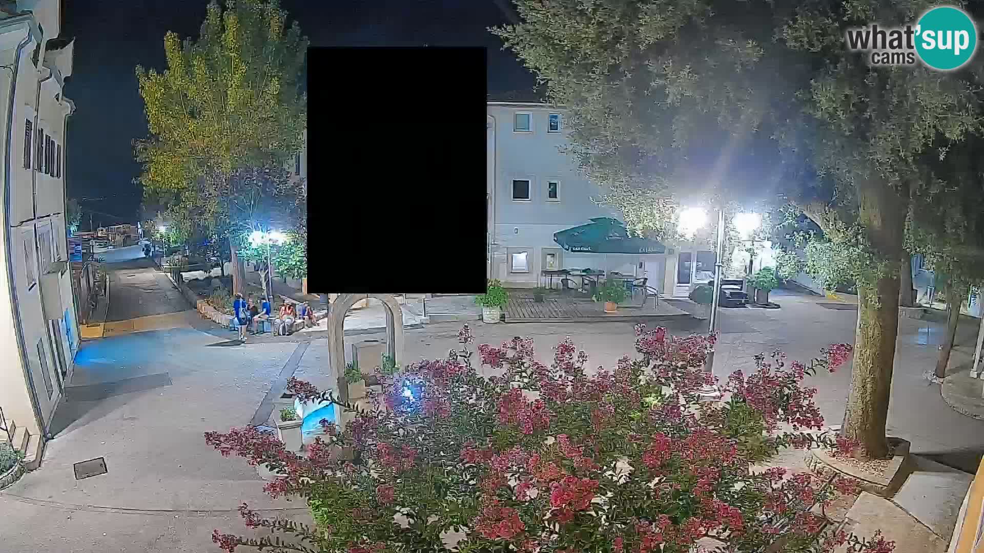 Webcam Mošćenička Draga Zentrum – Liveblick auf das Ortszentrum