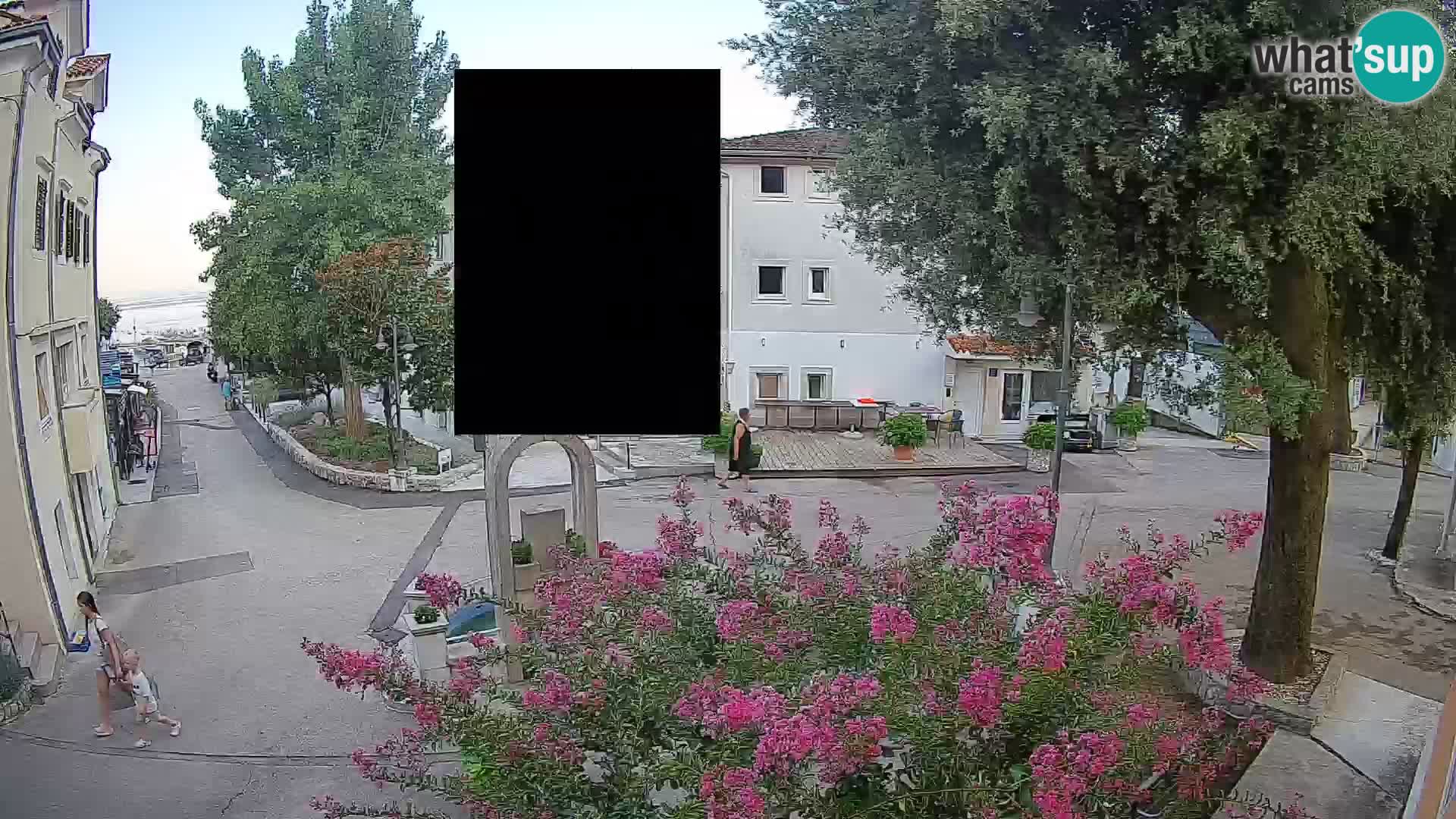 Webcam Mošćenička Draga Zentrum – Liveblick auf das Ortszentrum
