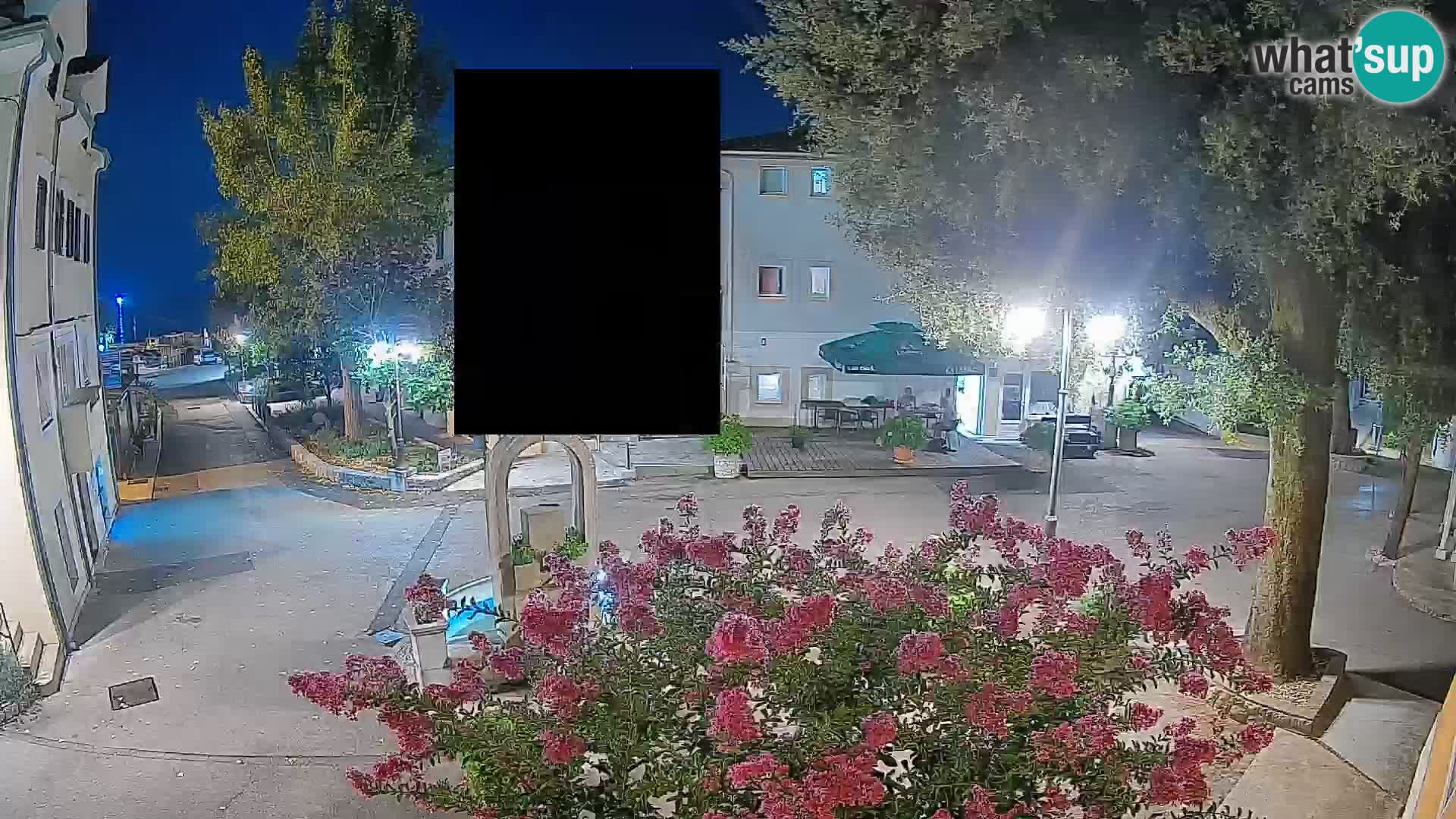 Webcam centre de Mošćenička Draga – Vue en direct du centre-ville