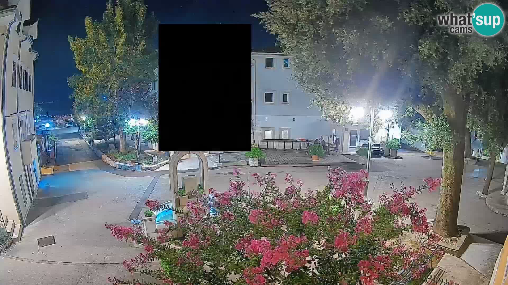 Webcam Centre de Mošćenička Draga – Vue en direct du centre-ville