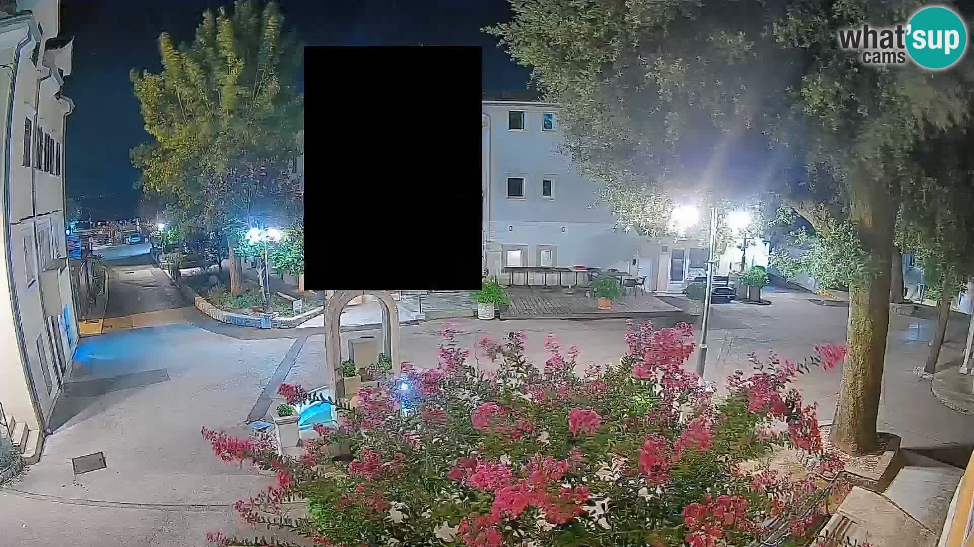 Webcam Mošćenička Draga Center – Live View of the Town Center