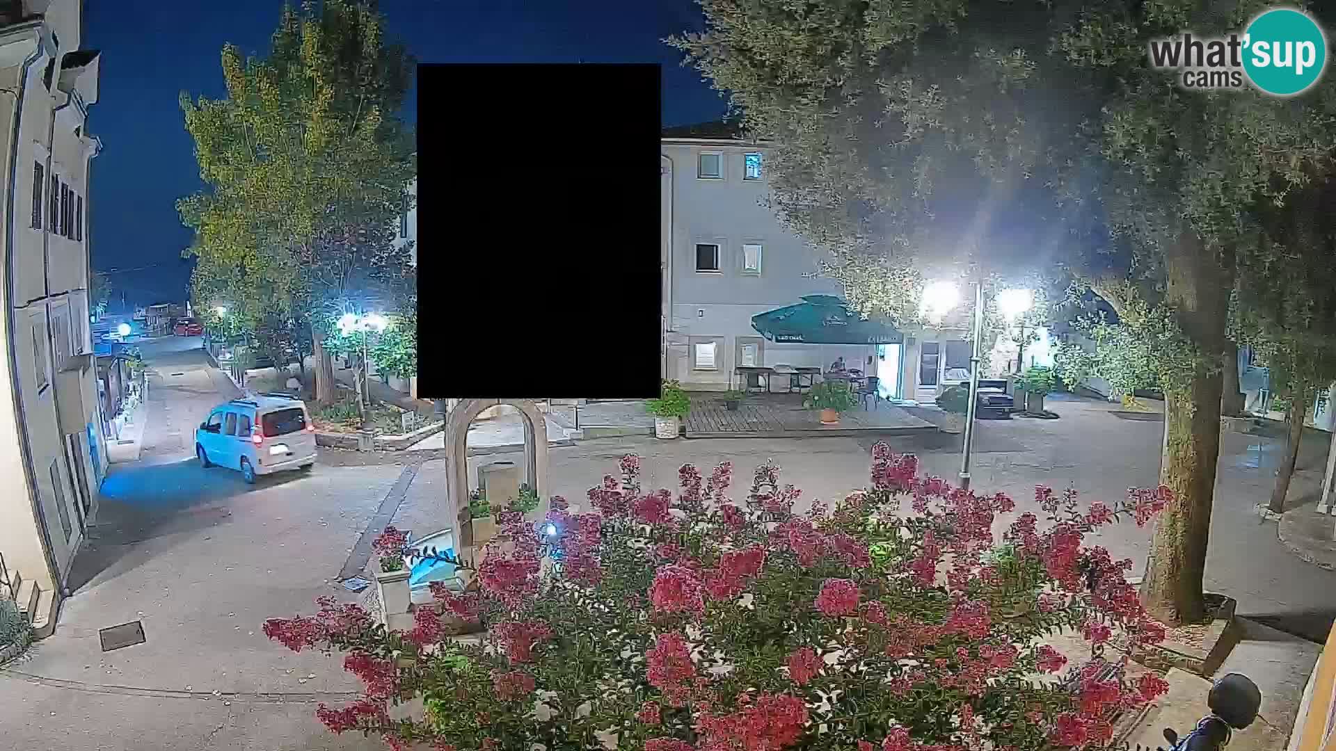 Webcam centre de Mošćenička Draga – Vue en direct du centre-ville
