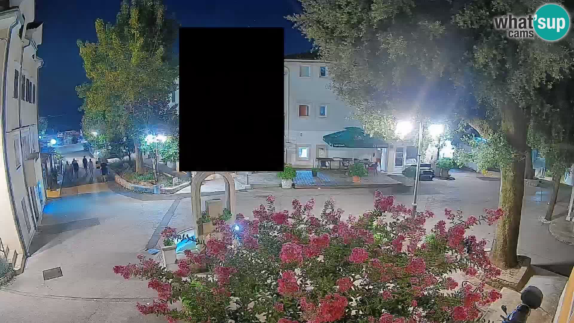 Webcam centre de Mošćenička Draga – Vue en direct du centre-ville