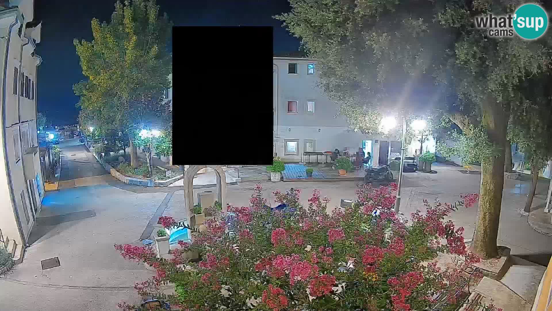 Webcam centre de Mošćenička Draga – Vue en direct du centre-ville
