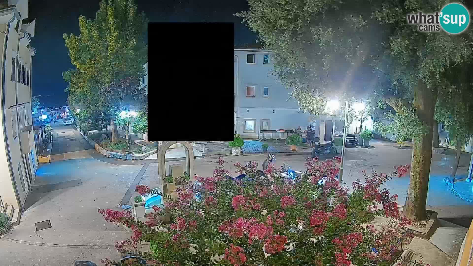 Webcam Centre de Mošćenička Draga – Vue en direct du centre-ville