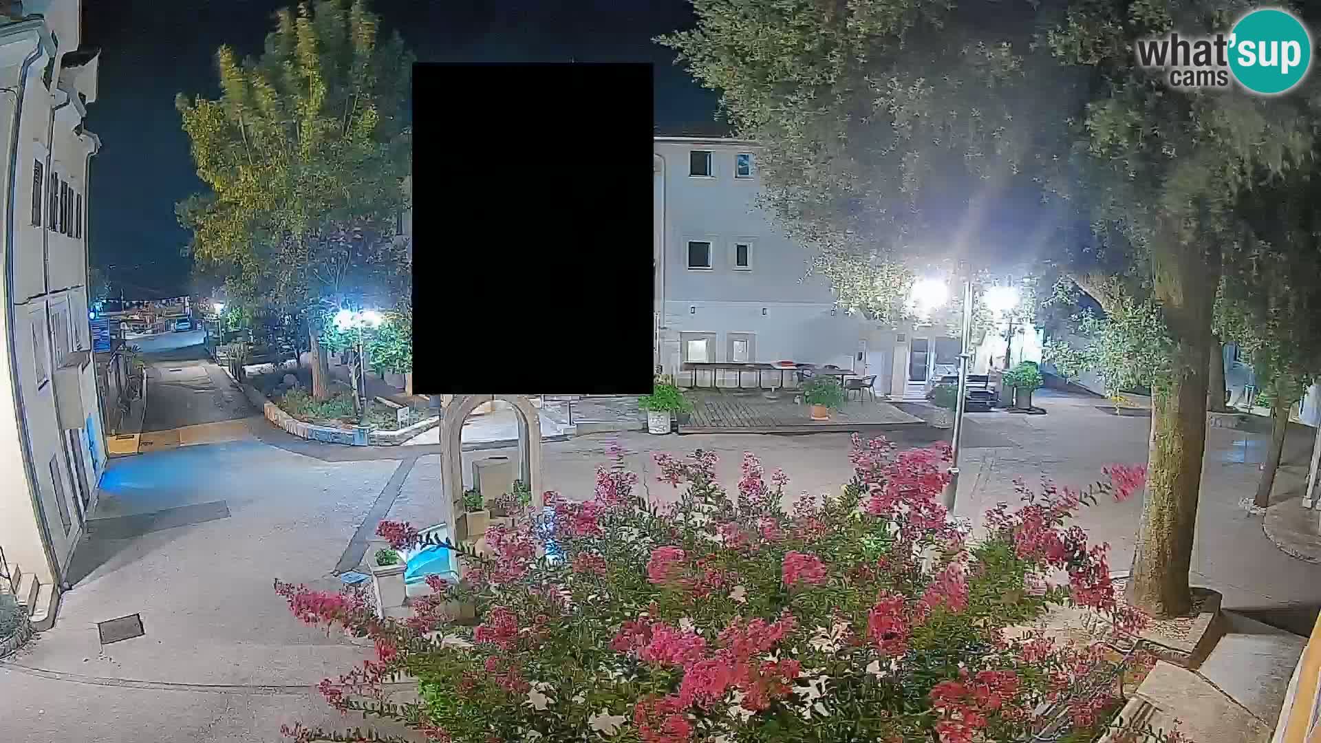 Webcam Mošćenička Draga Center – Live View of the Town Center