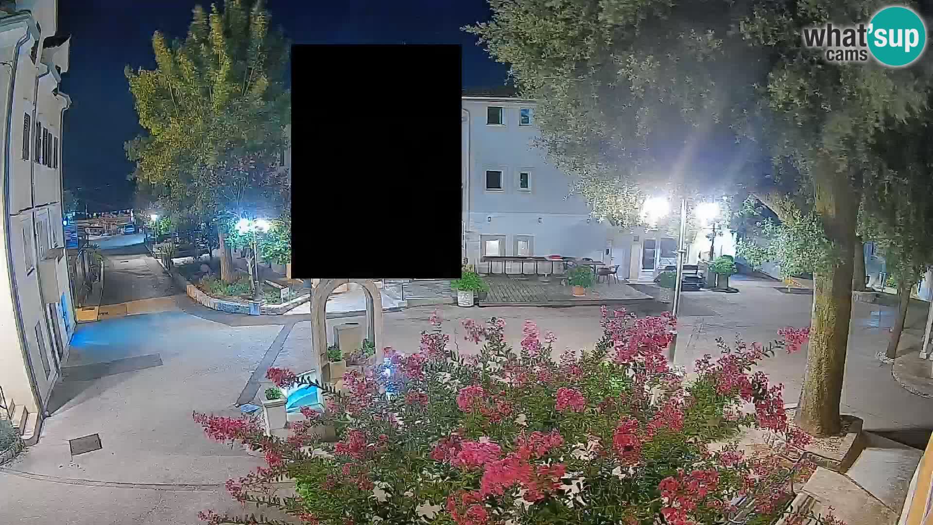 Webcam Mošćenička Draga Center – Live View of the Town Center