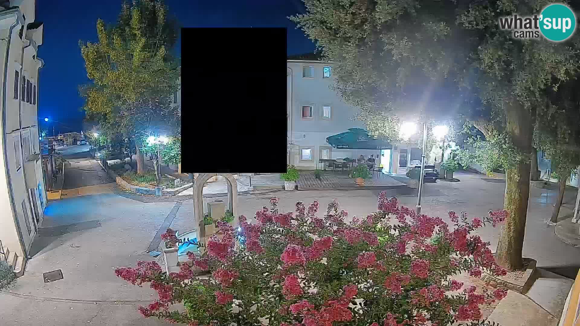 Webcam centre de Mošćenička Draga – Vue en direct du centre-ville