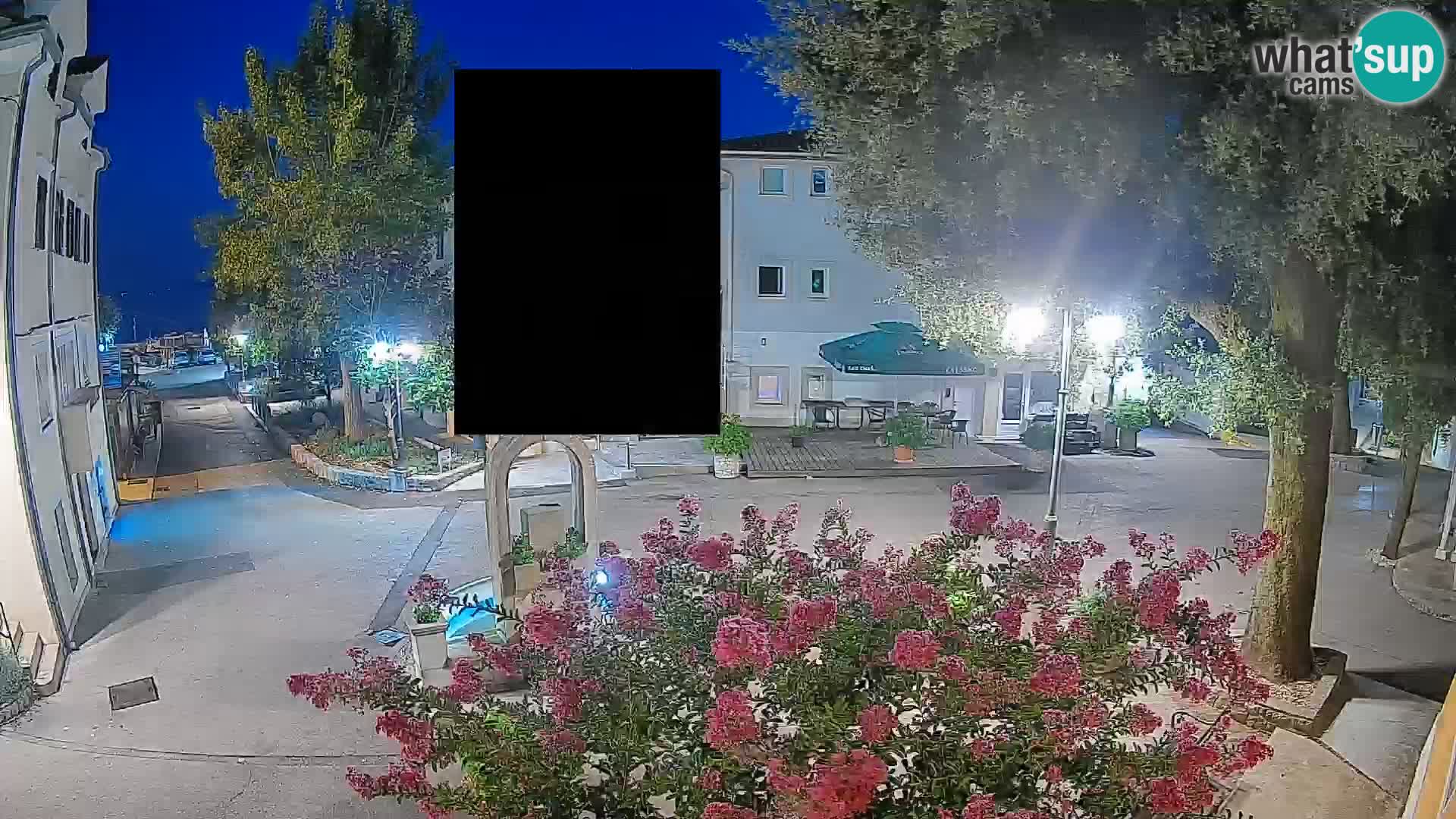 Webcam Centre de Mošćenička Draga – Vue en direct du centre-ville