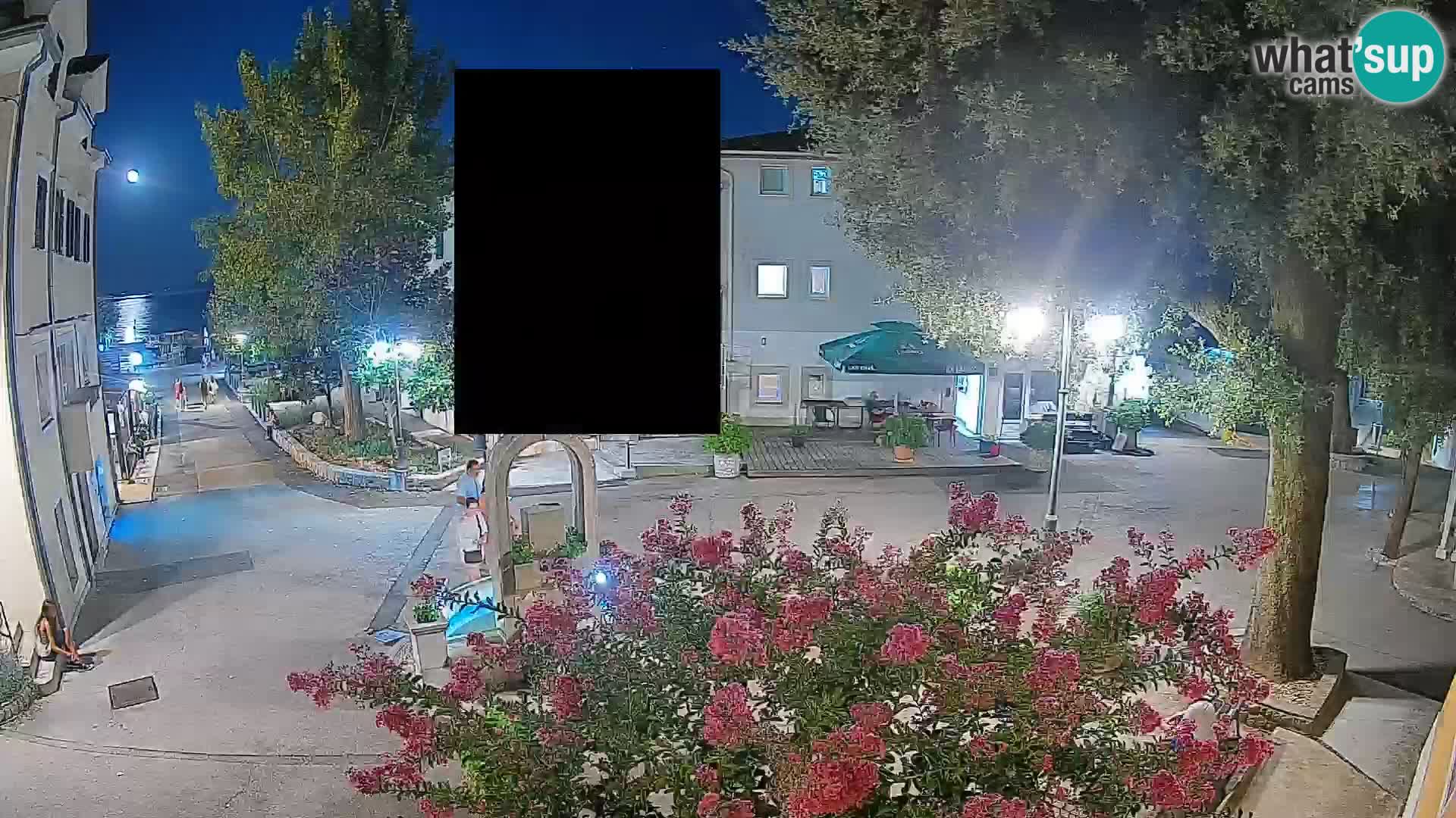Webcam Centre de Mošćenička Draga – Vue en direct du centre-ville