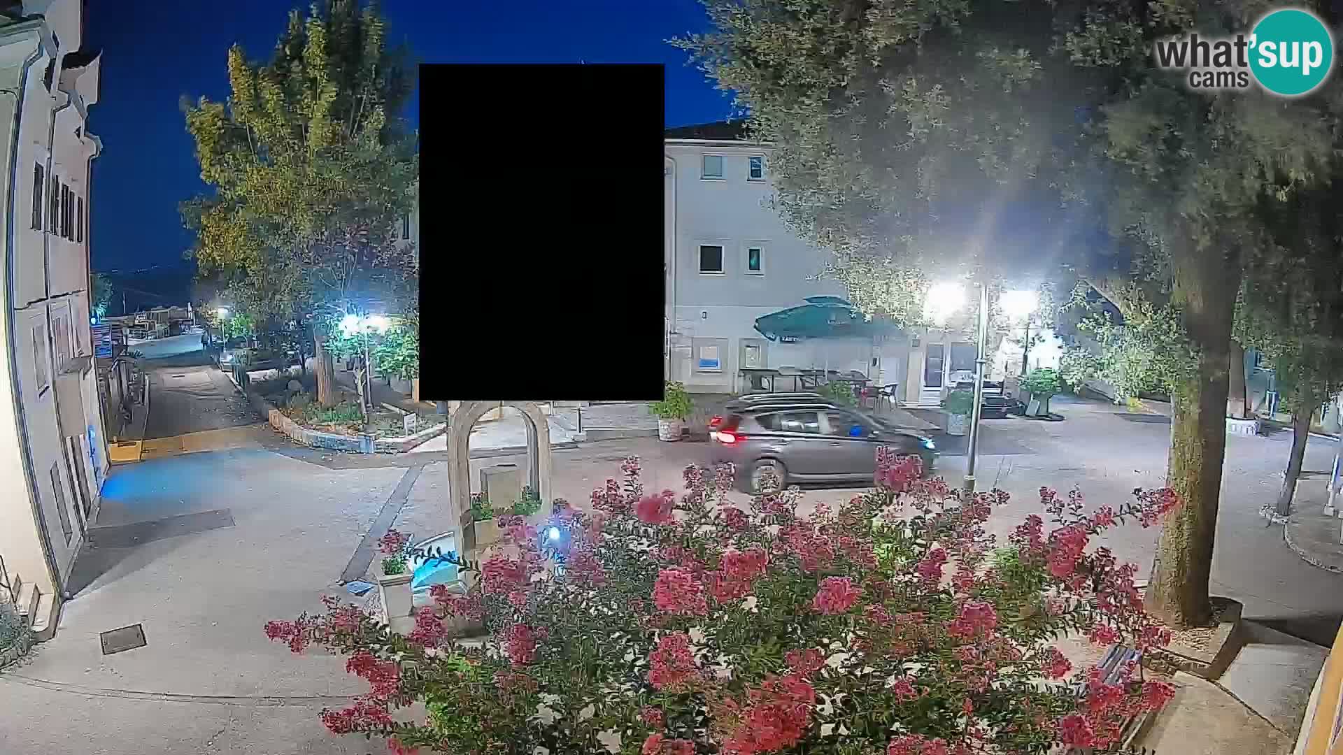 Webcam Mošćenička Draga Center – Live View of the Town Center