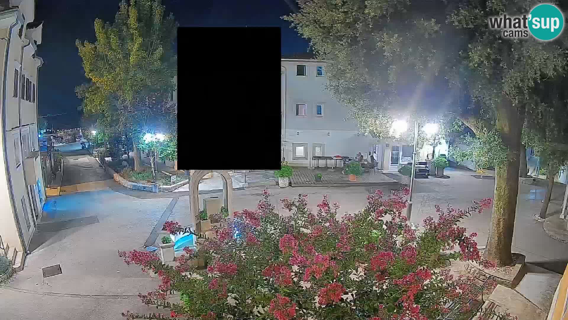 Webcam Mošćenička Draga Center – Live View of the Town Center