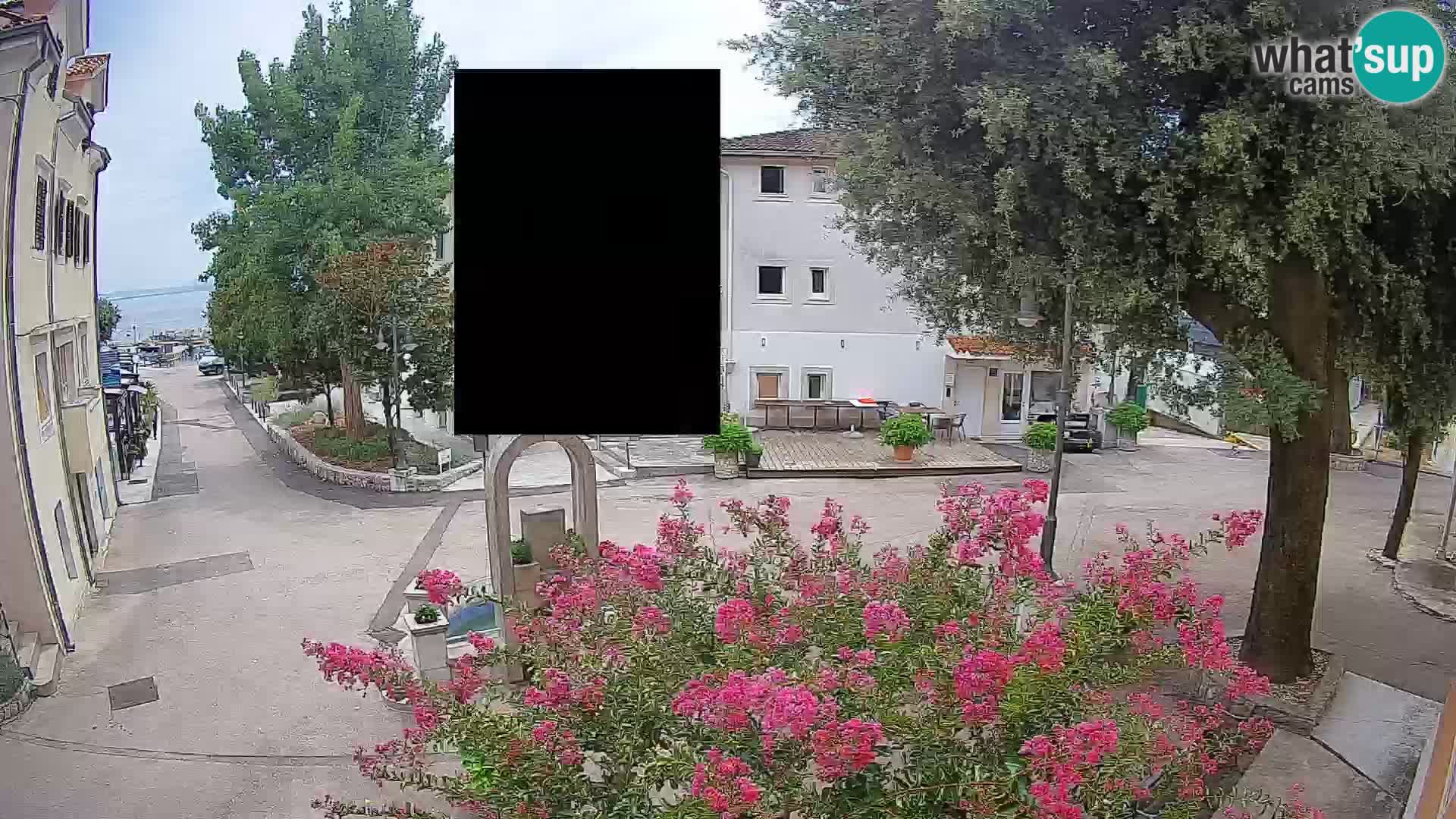 Web kamera centar Mošćeničke Drage – Pogled uživo