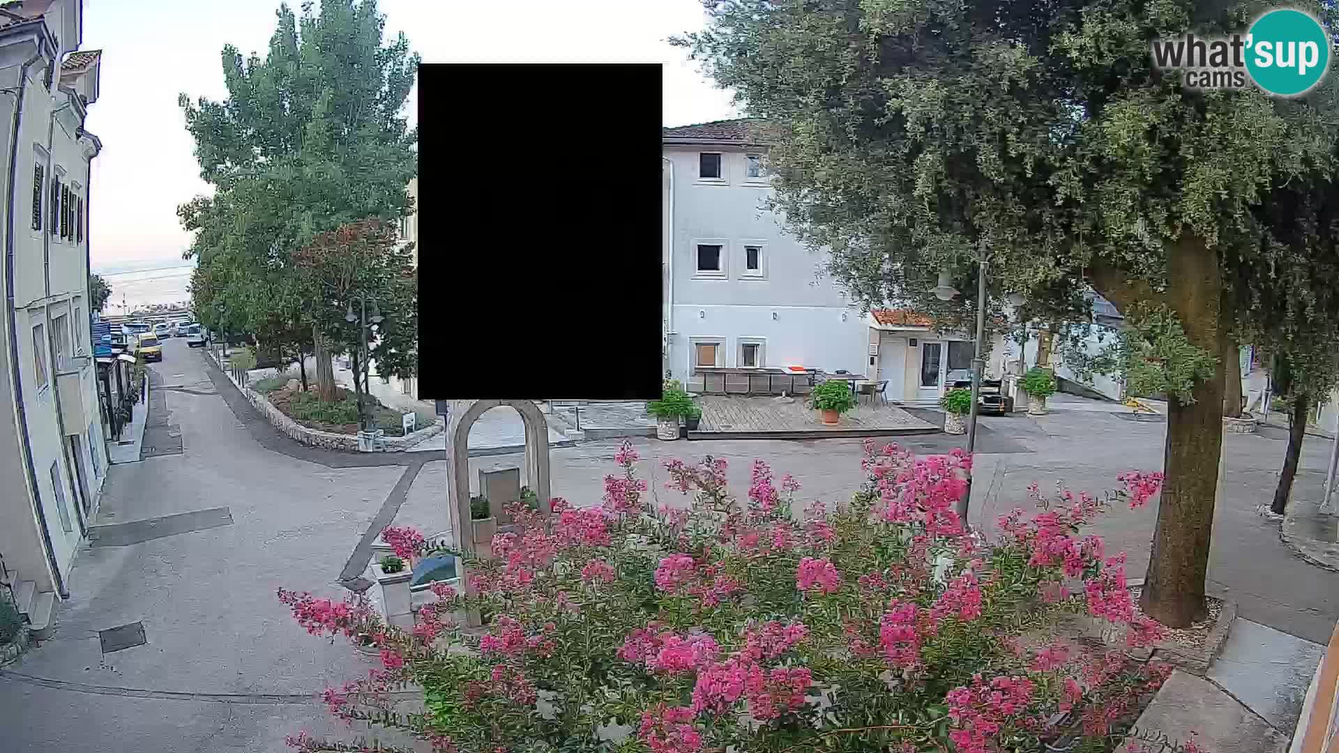 Webcam Mošćenička Draga Zentrum – Liveblick auf das Ortszentrum