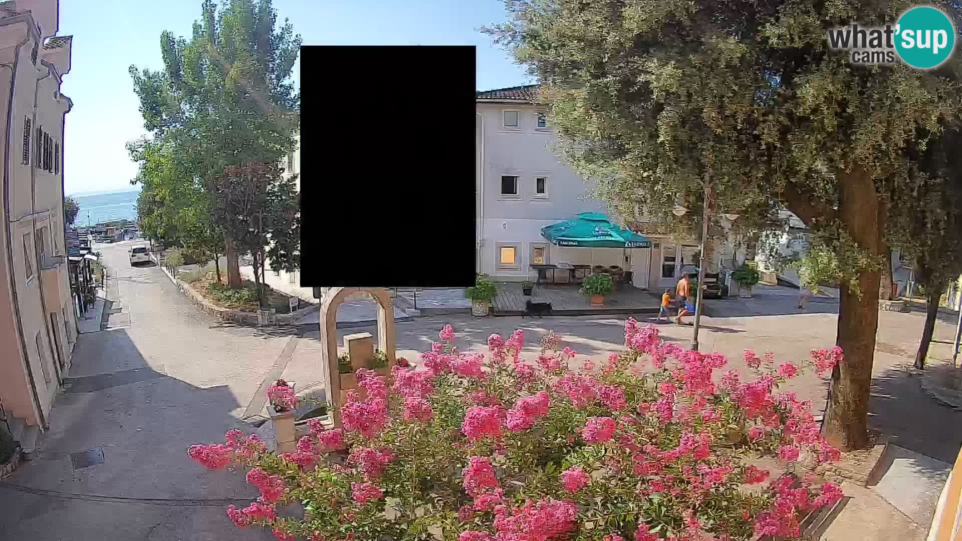 Webcam Mošćenička Draga Zentrum – Liveblick auf das Ortszentrum