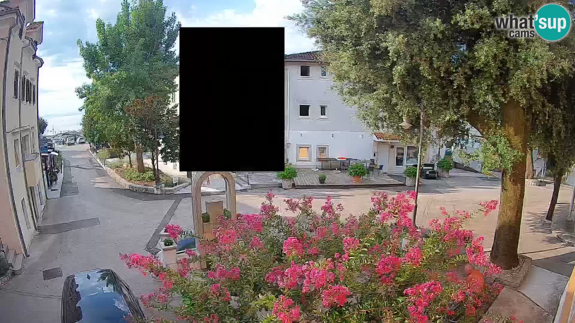 Web kamera centar Mošćeničke Drage – Pogled uživo
