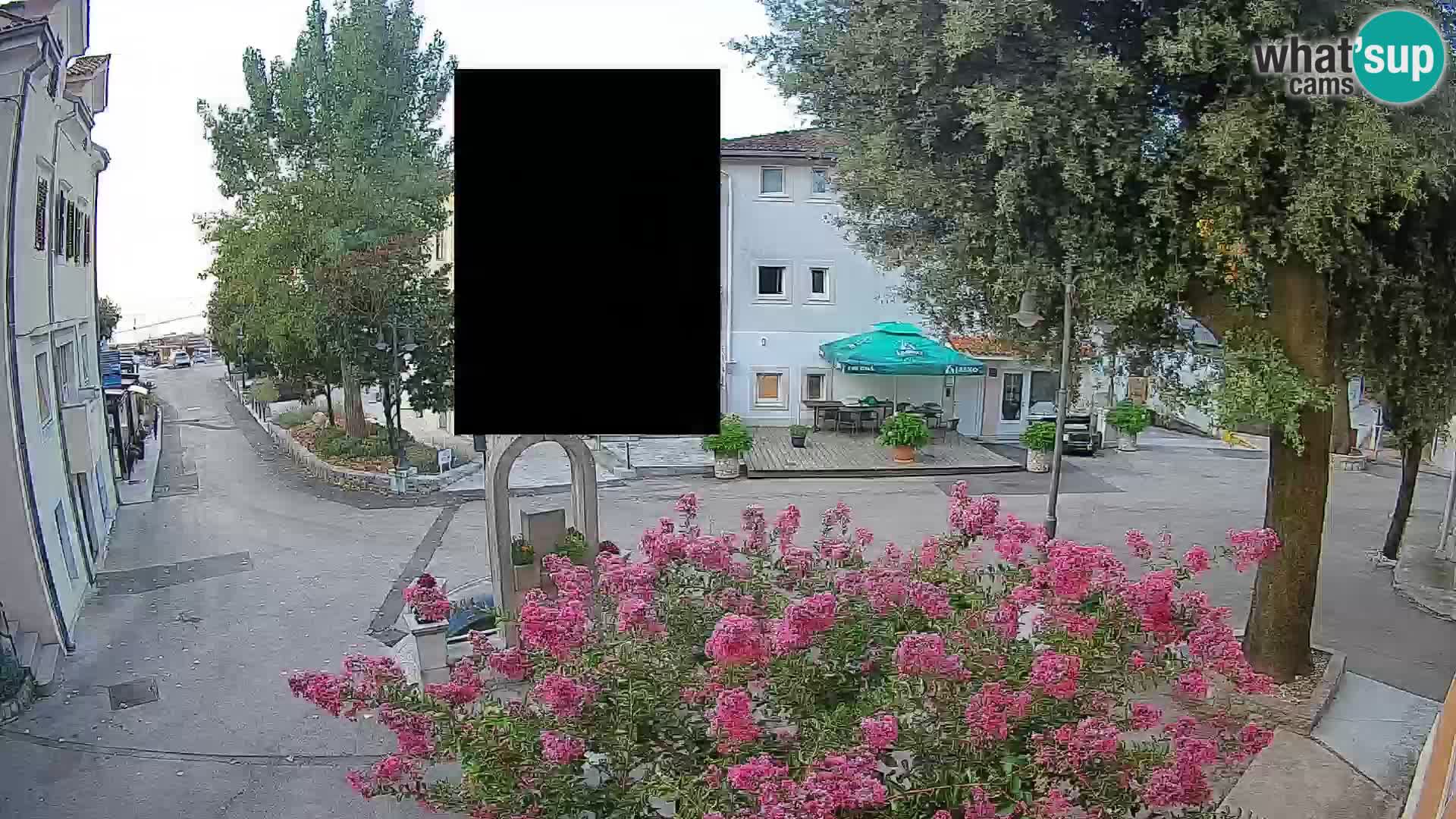 Webcam centre de Mošćenička Draga – Vue en direct du centre-ville
