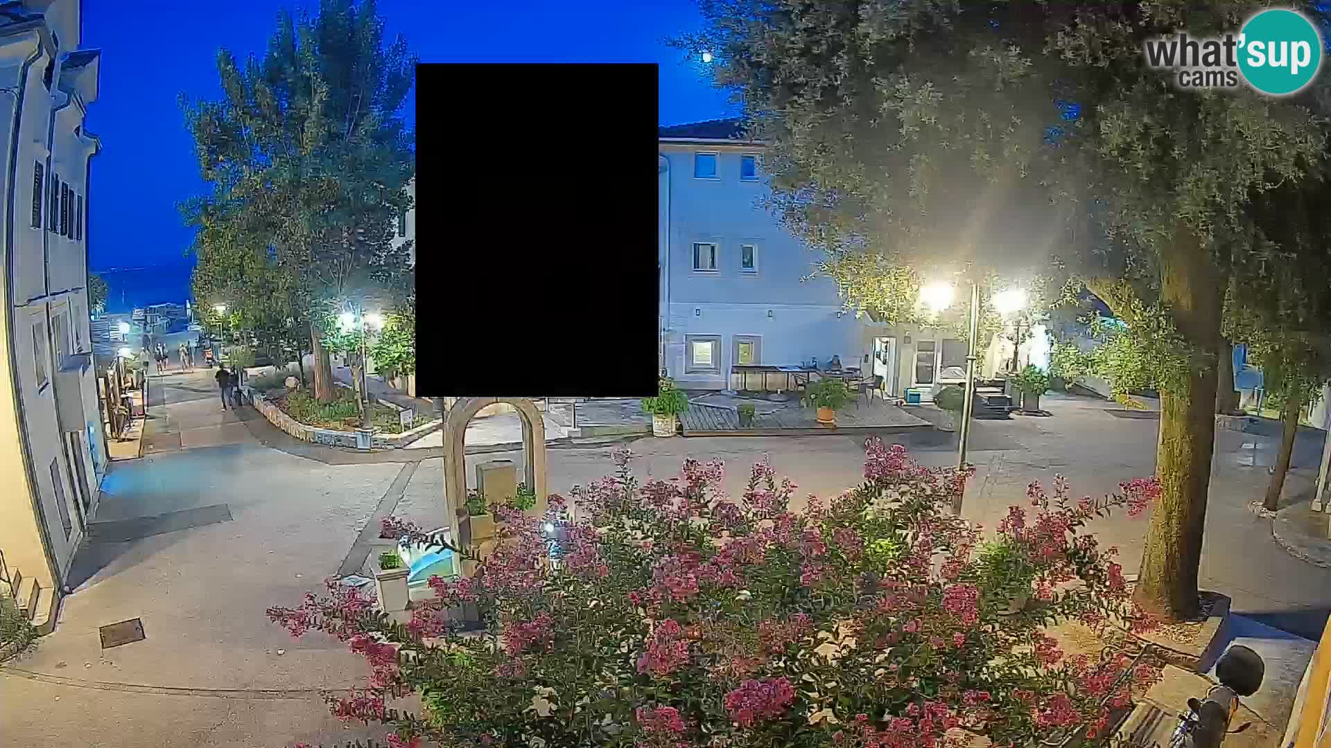 Web kamera centar Mošćeničke Drage – Pogled uživo