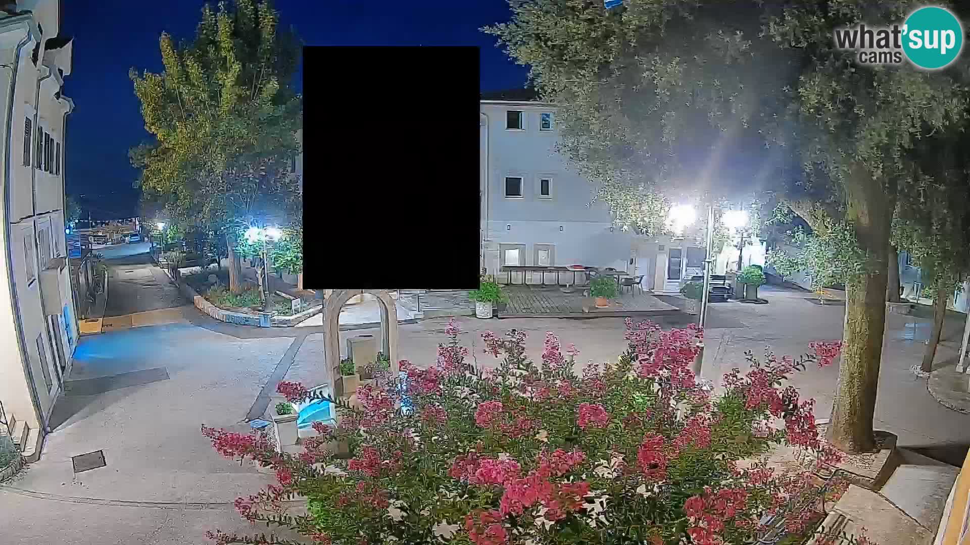 Webcam centre de Mošćenička Draga – Vue en direct du centre-ville