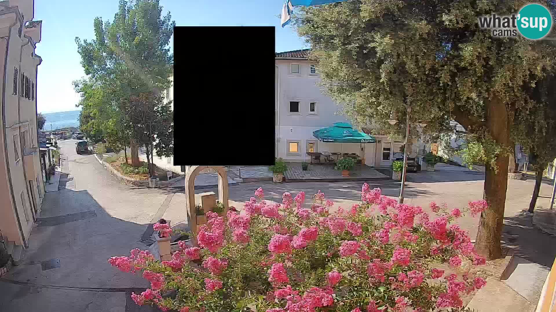 Web kamera centar Mošćeničke Drage – Pogled uživo