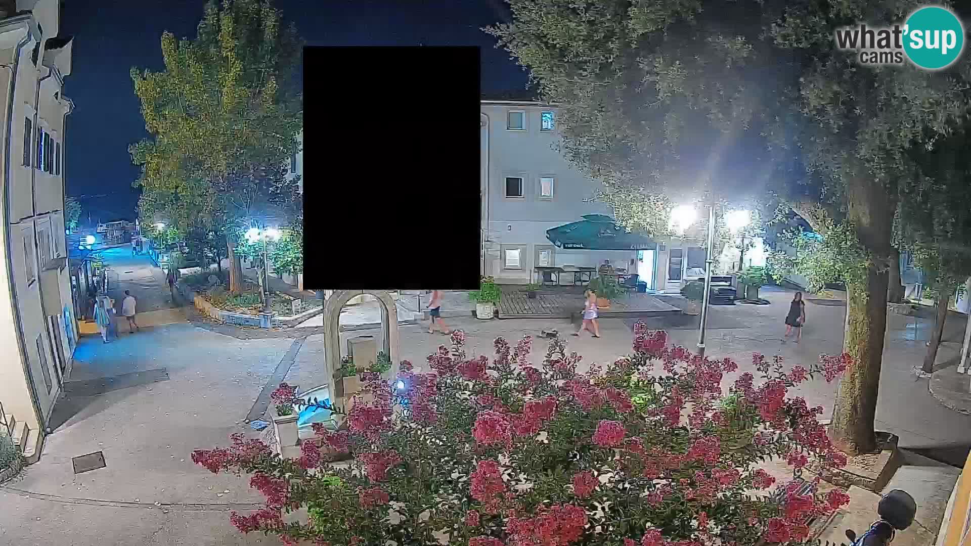 Webcam centre de Mošćenička Draga – Vue en direct du centre-ville