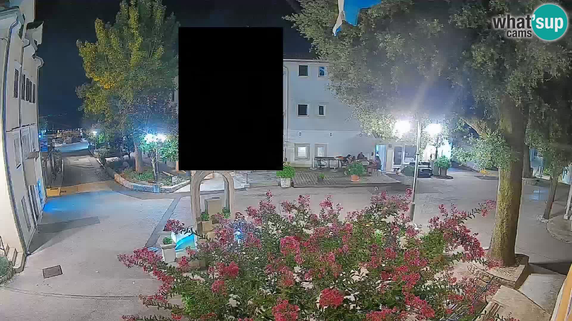 Webcam Mošćenička Draga Center – Live View of the Town Center