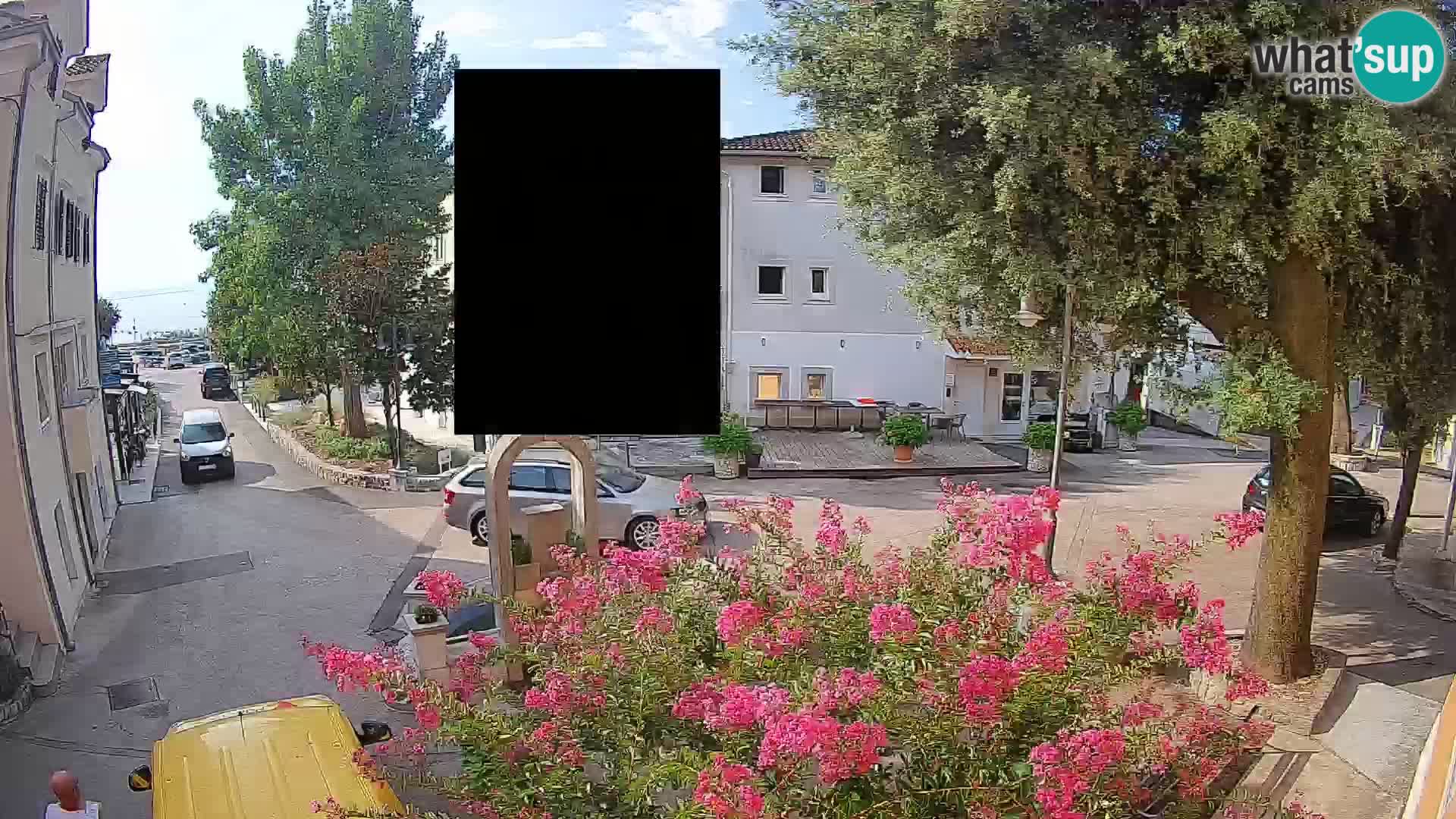 Webcam Centro Draga di Moschiena – Vista live sul centro