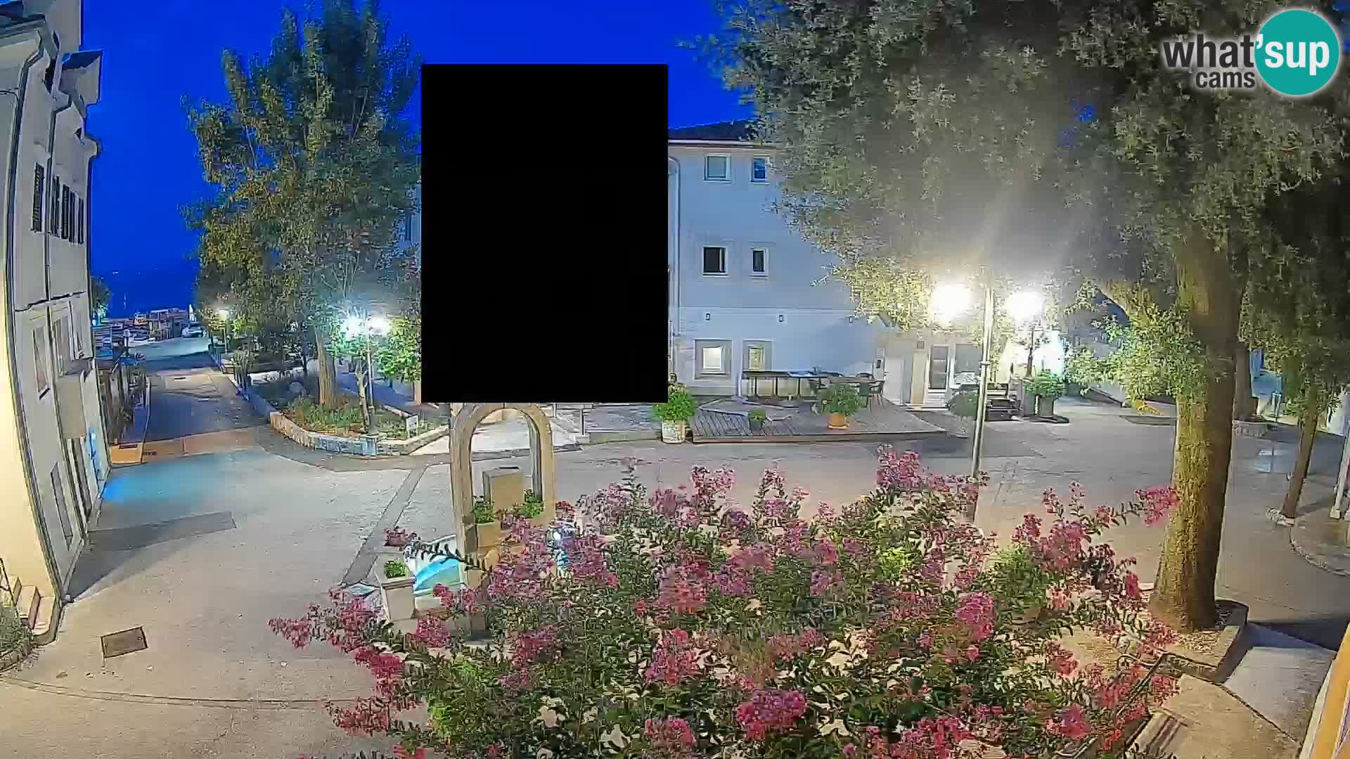 Webcam Centro Draga di Moschiena – Vista live sul centro