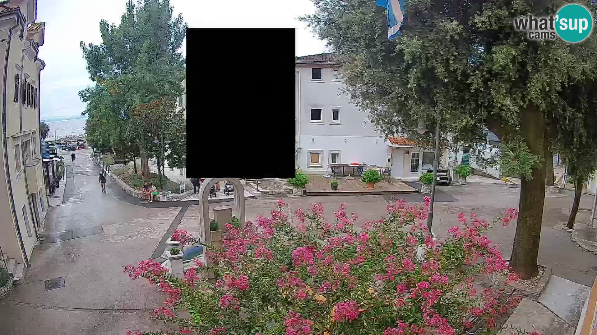 Webcam Mošćenička Draga Zentrum – Liveblick auf das Ortszentrum